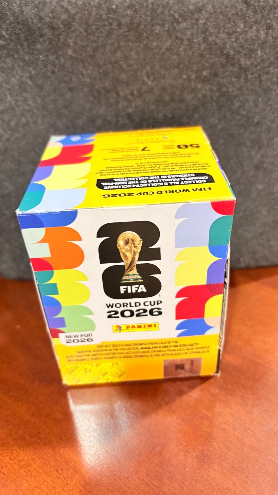 Panini FIFA World Cup 2026 Team Congo DR 🇨🇩 Gold Crumple Sticker 19 Card Lot