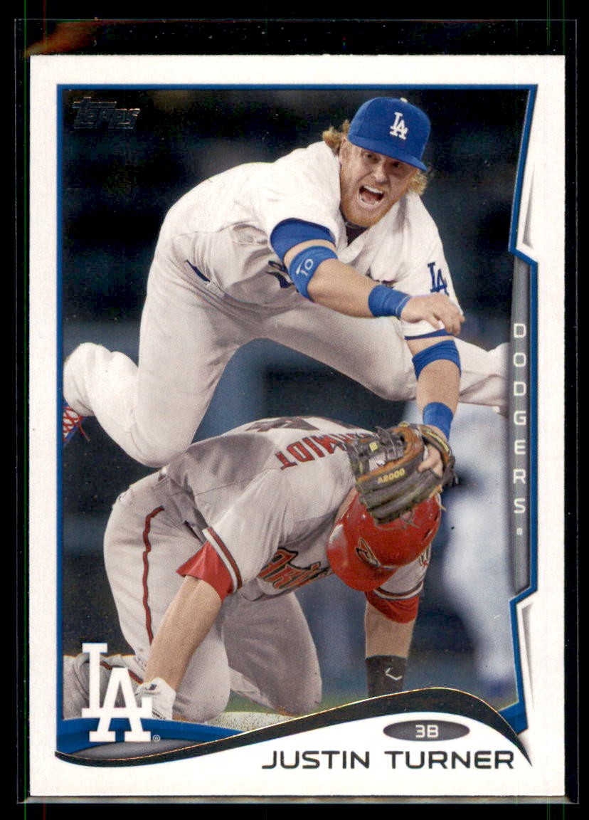 2014 Topps Update Justin Turner #US-68 Los Angeles Dodgers