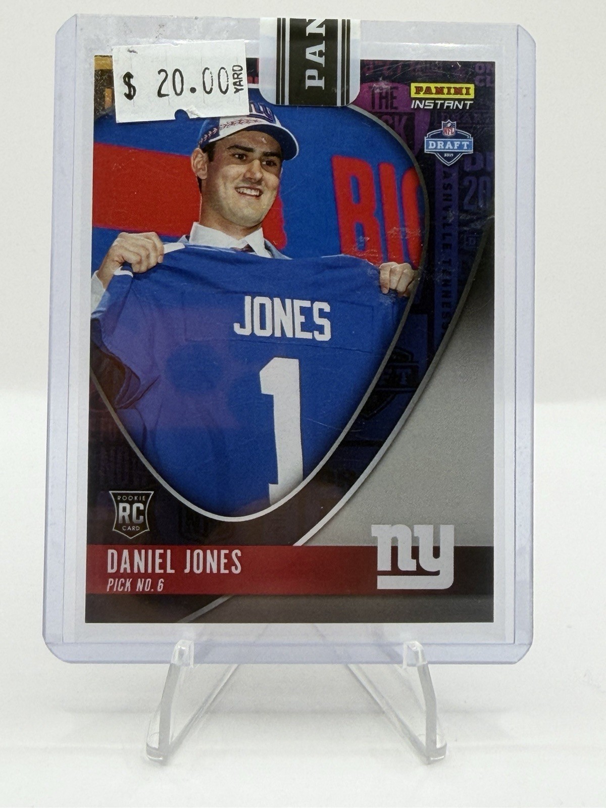 2019 Panini Instant Daniel Jones /25 Draft Night