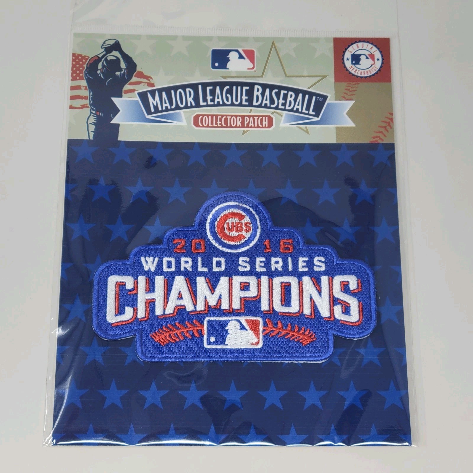 Chicago Cubs 2016 MLB World Series Champions Collector Patch WS MLB New
