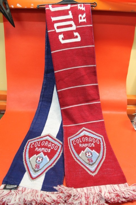 Ruffneck Scarves Colorado Rapids Soccer Two Tone Scarf