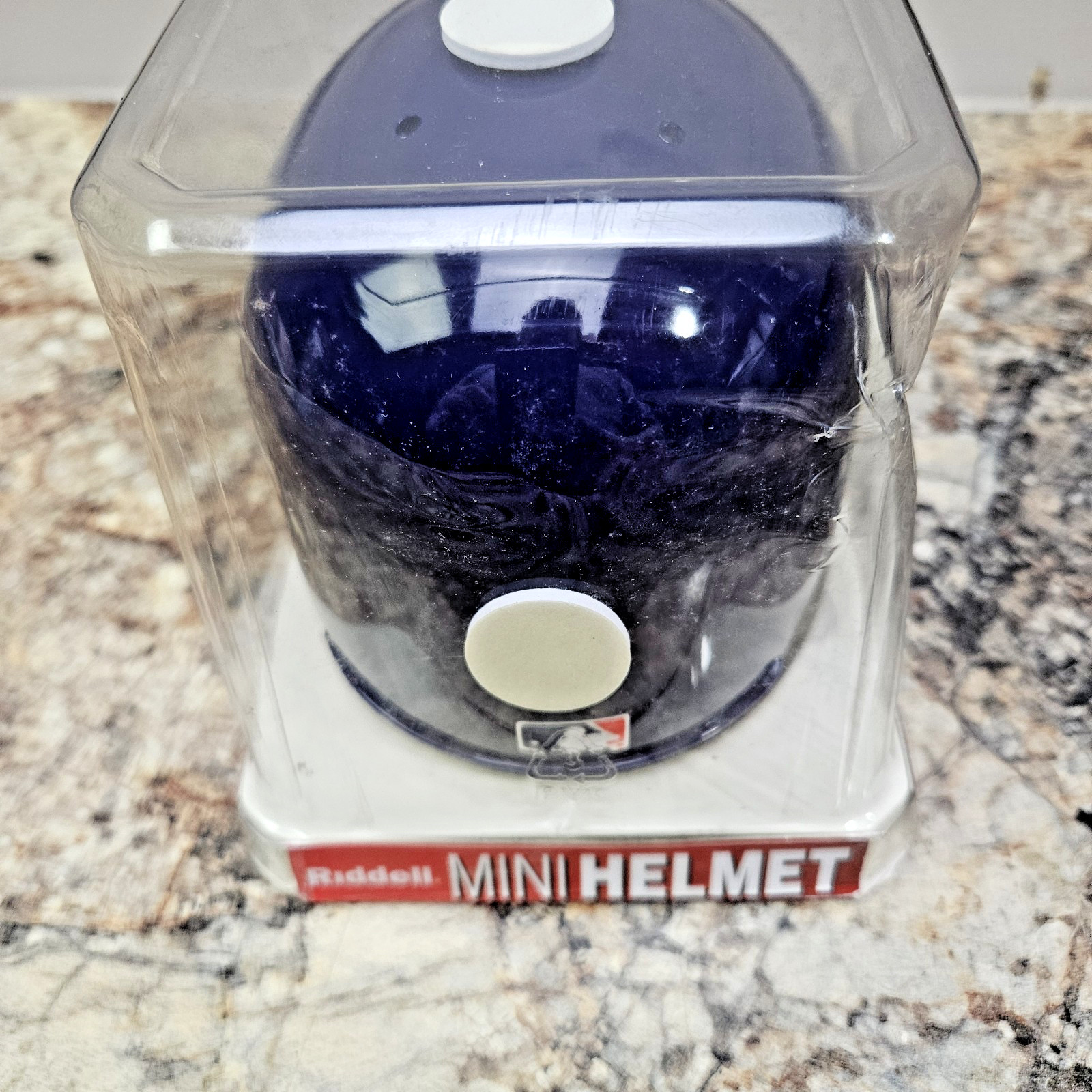 Autographed Riddell Chicago Cubs Mini Helmet From A Storage Unit Unknown Signer