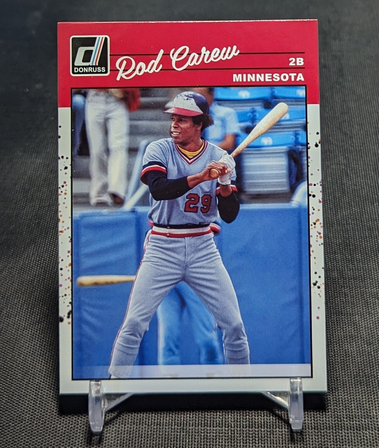 Rod Carew 1990 Retro 2023 Donruss Card #278 Minnesota Twins
