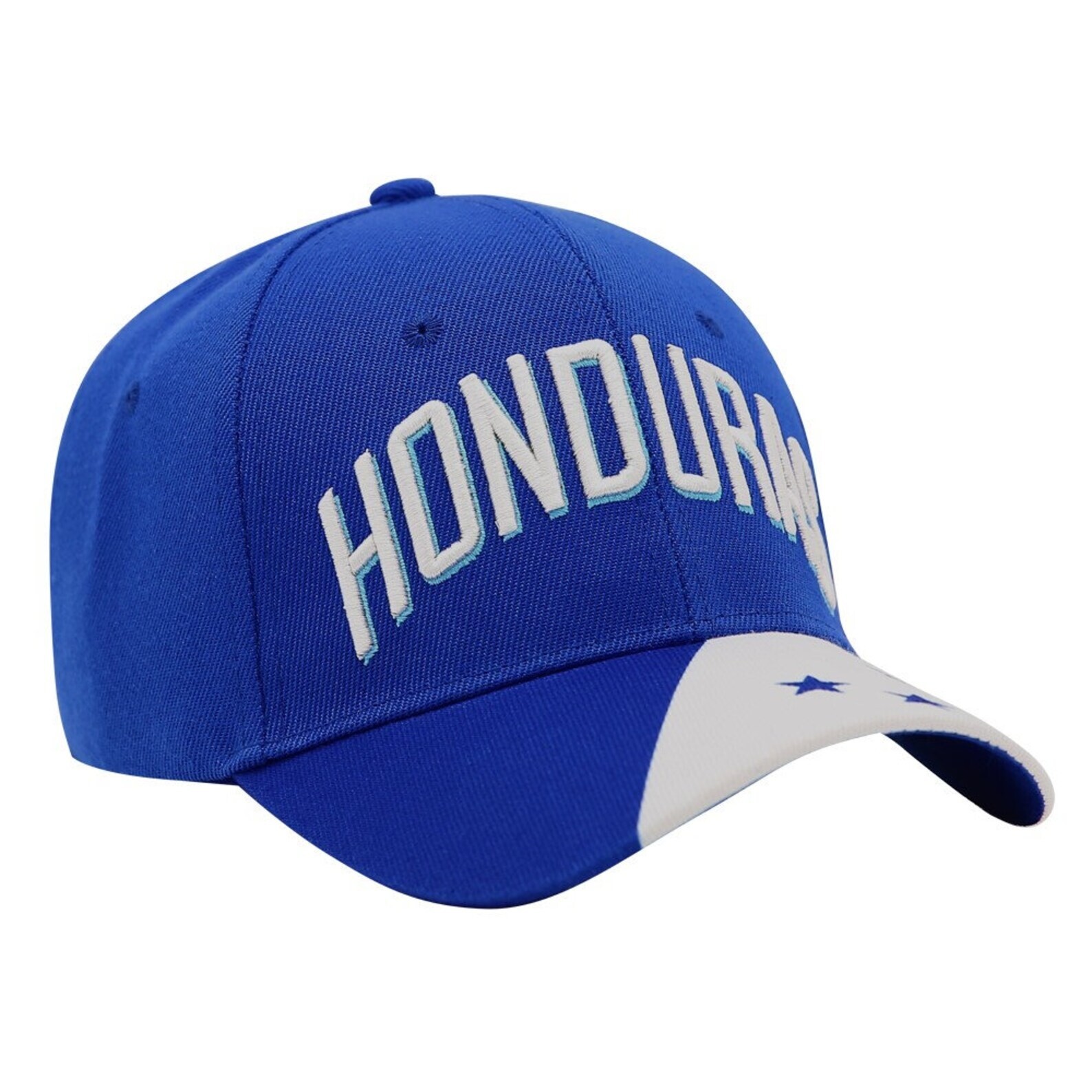 Honduras Hat – Flag Design – Embroidered Detail – Adjustable