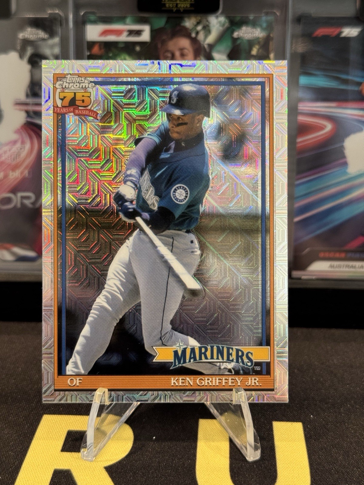 Ken Griffey Jr. 2026 Topps Series 1 Silver Pack Mojo Refractor #91C-51 Mariners