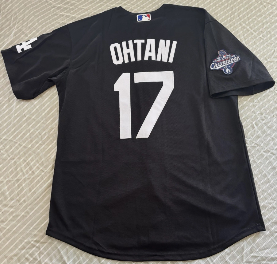 Los Angeles Dodgers Ohtani Yamamoto 2025 World Series Jersey NEW