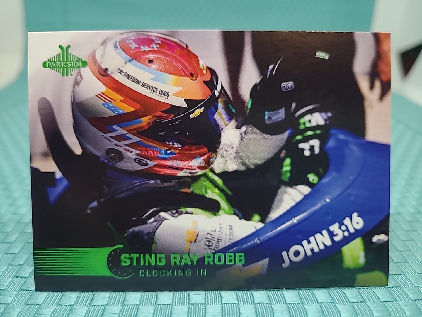 2026 Parkside Indycar Collection Clocking In Insert Sting Ray Robb C10