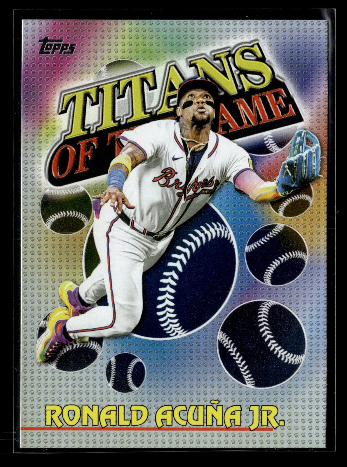 2026 Topps #TOG-7 Ronald Acuña Jr. Titans of the Game