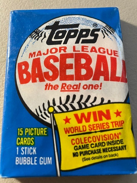 1983 Topps Baseball Wax Pack