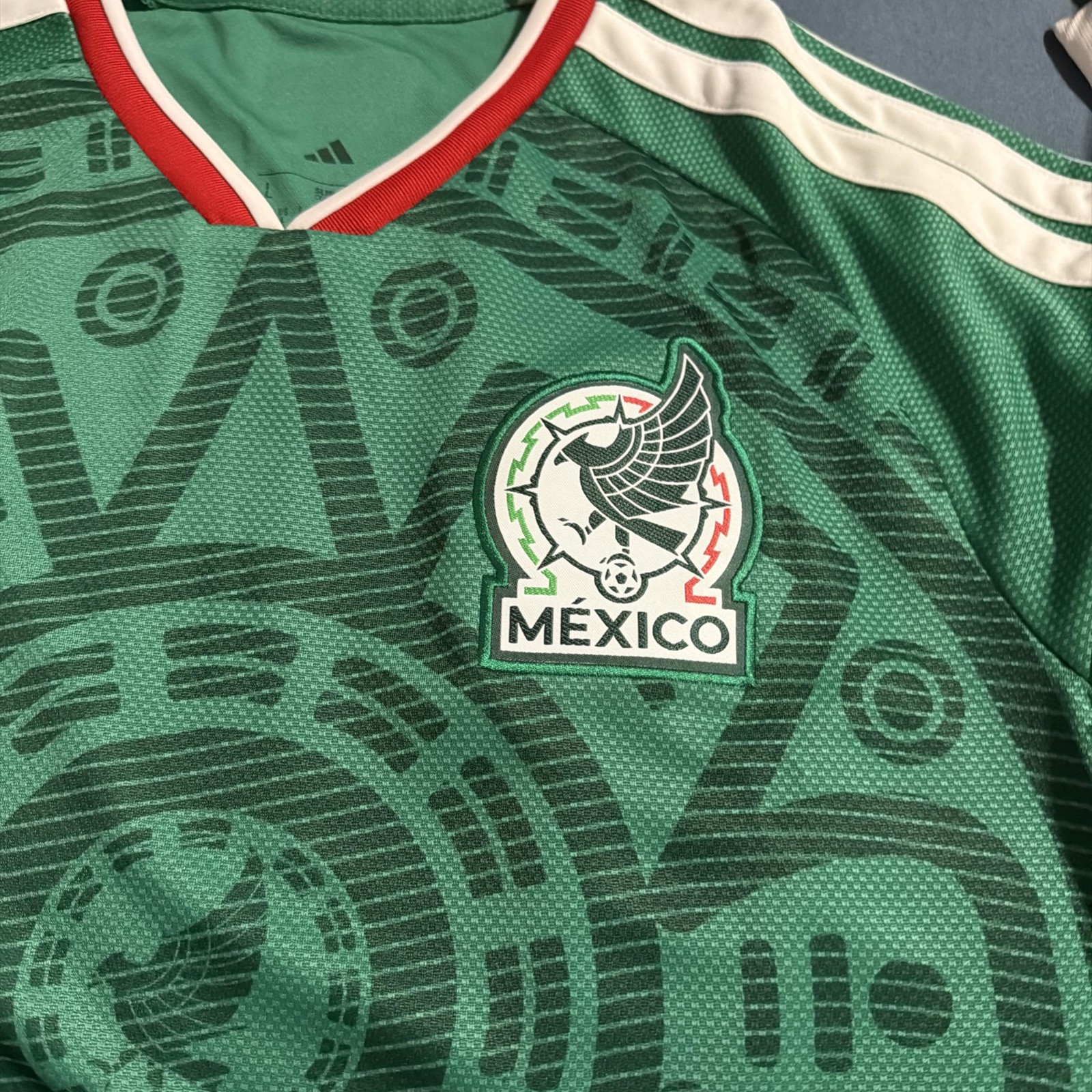 Mexico Adidas 2026 World Cup National Green Men’s Soccer Jersey JL8537 M-XXL