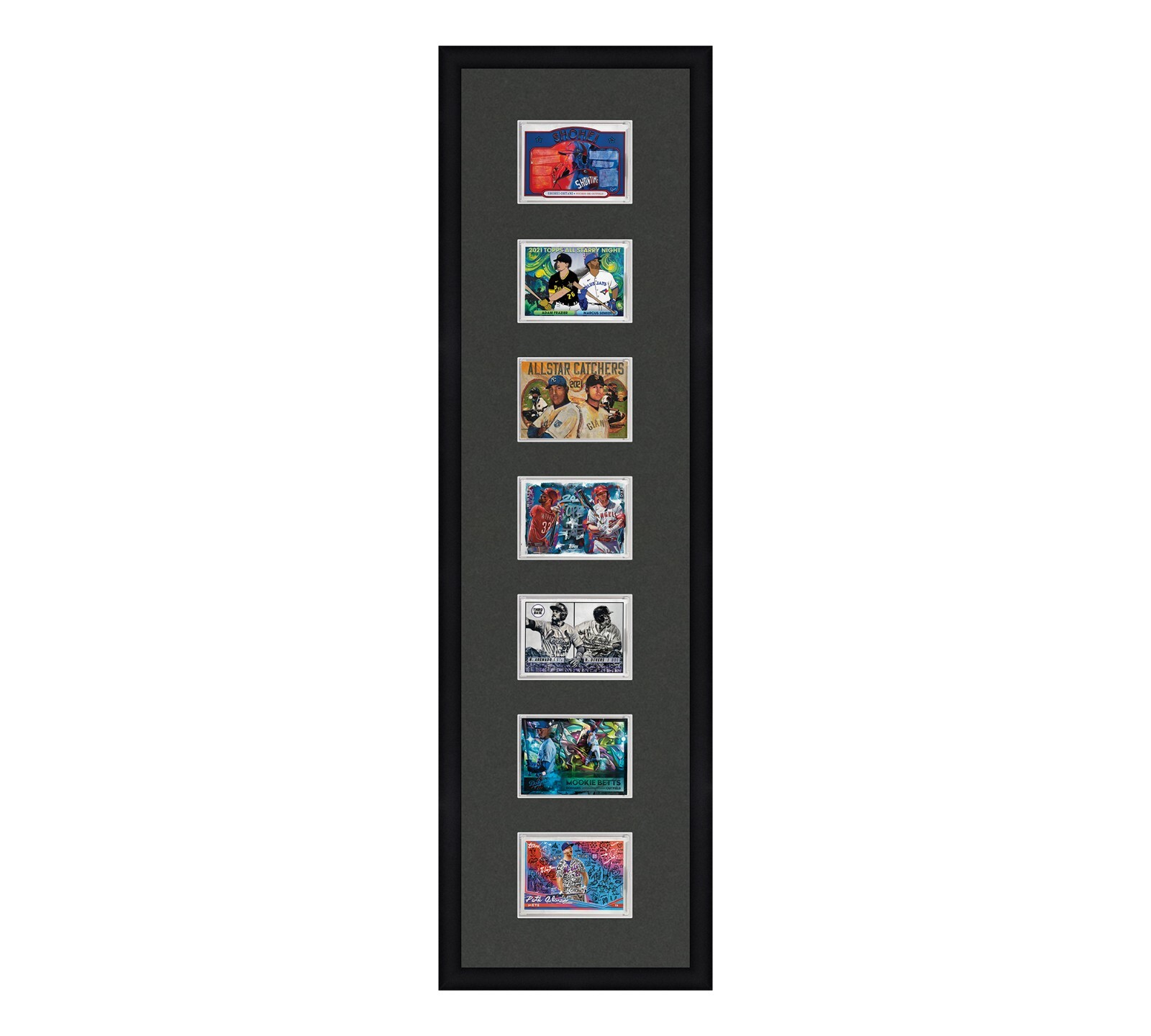 Card Frame For Magnetic Holders Holds (7) Ultra Pro 1 One Touch/BCW +UV Option
