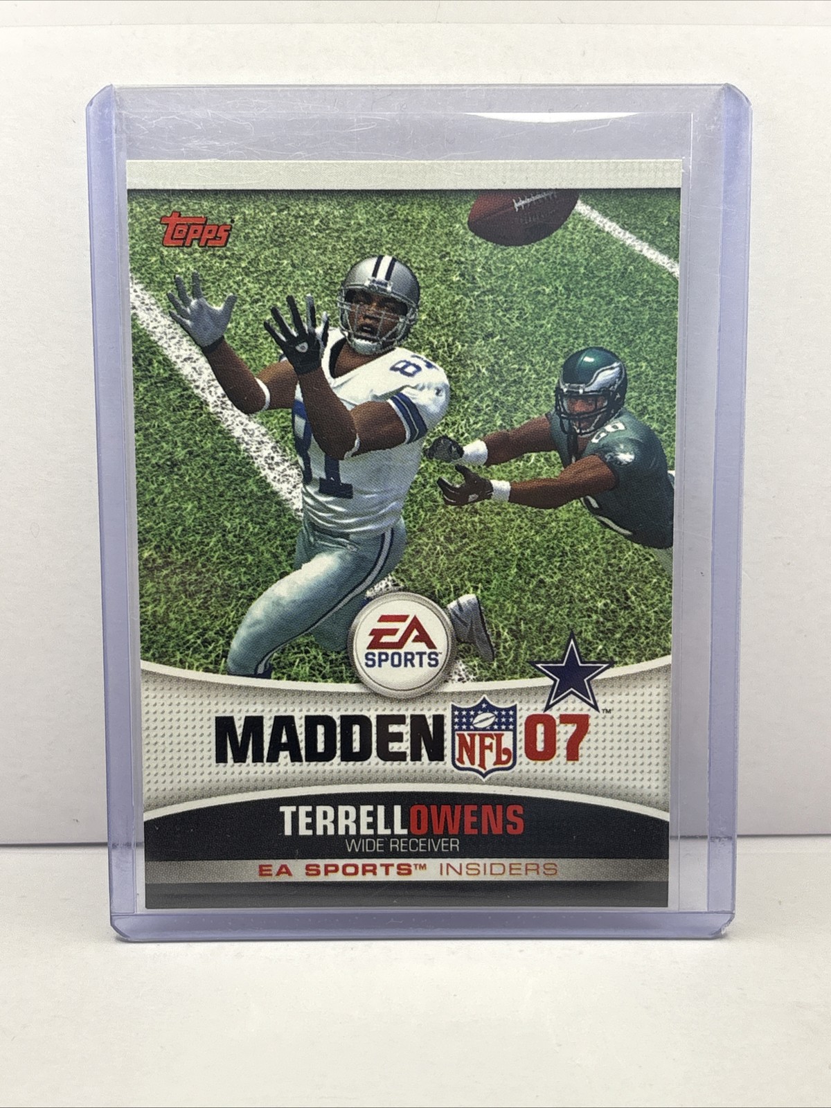 2007 Topps – Terrell Owens #7 of 20 EA Sports Insiders Dallas Cowboys