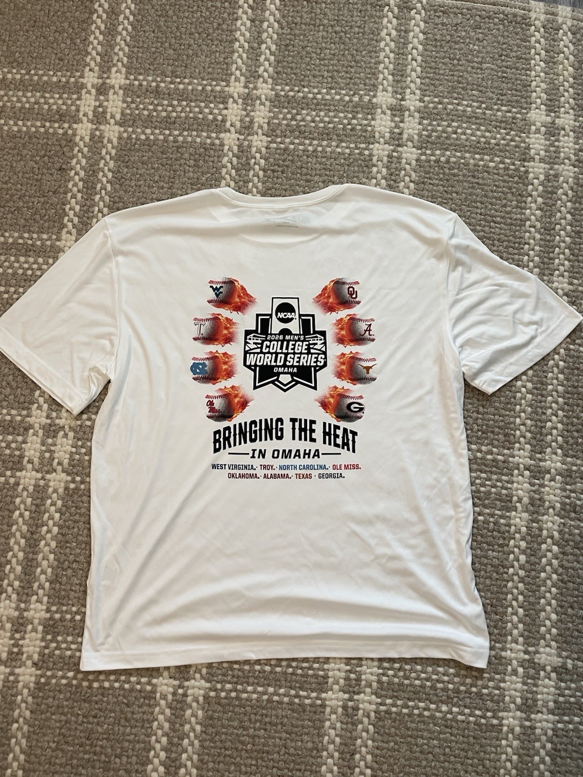 2026 Mens College World Series T Shirt