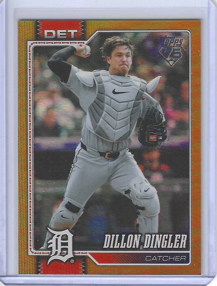 2026 Topps Series 2 Dillon Dingler #351 True Gold Foil /50 Detroit Tigers