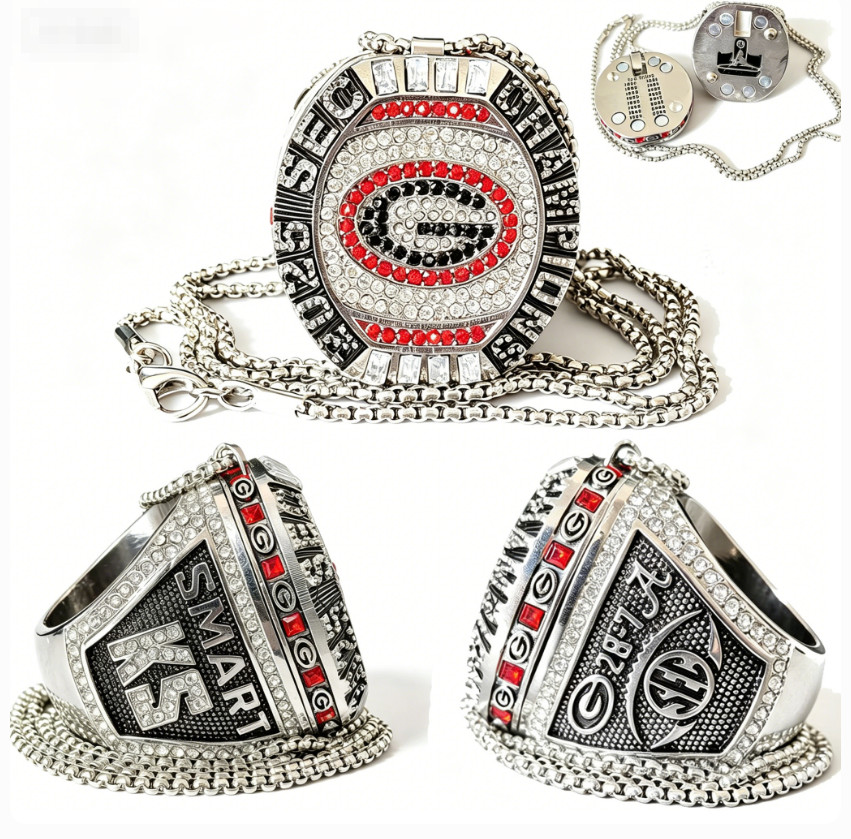 2025 Georgia Bulldog Championship Ring NCAA Football Championship Ring