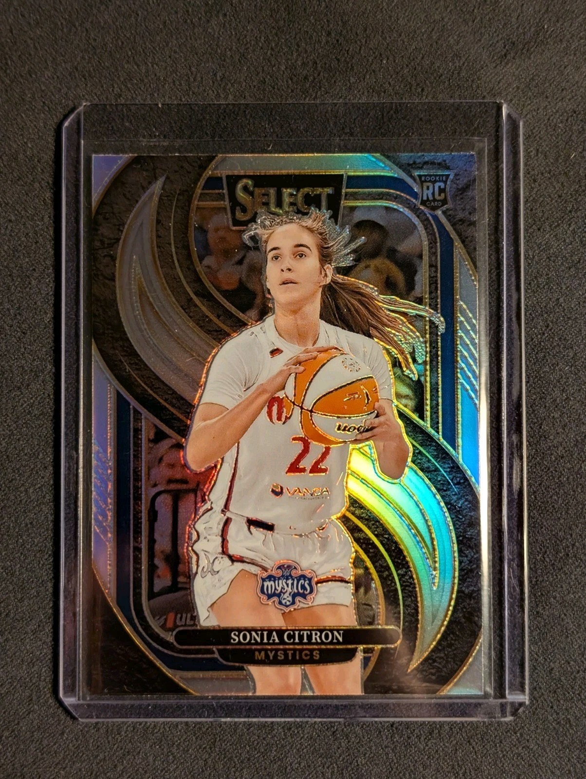 2025 Panini Select WNBA Sonia Citron Premier Silver Prizm Rookie #122