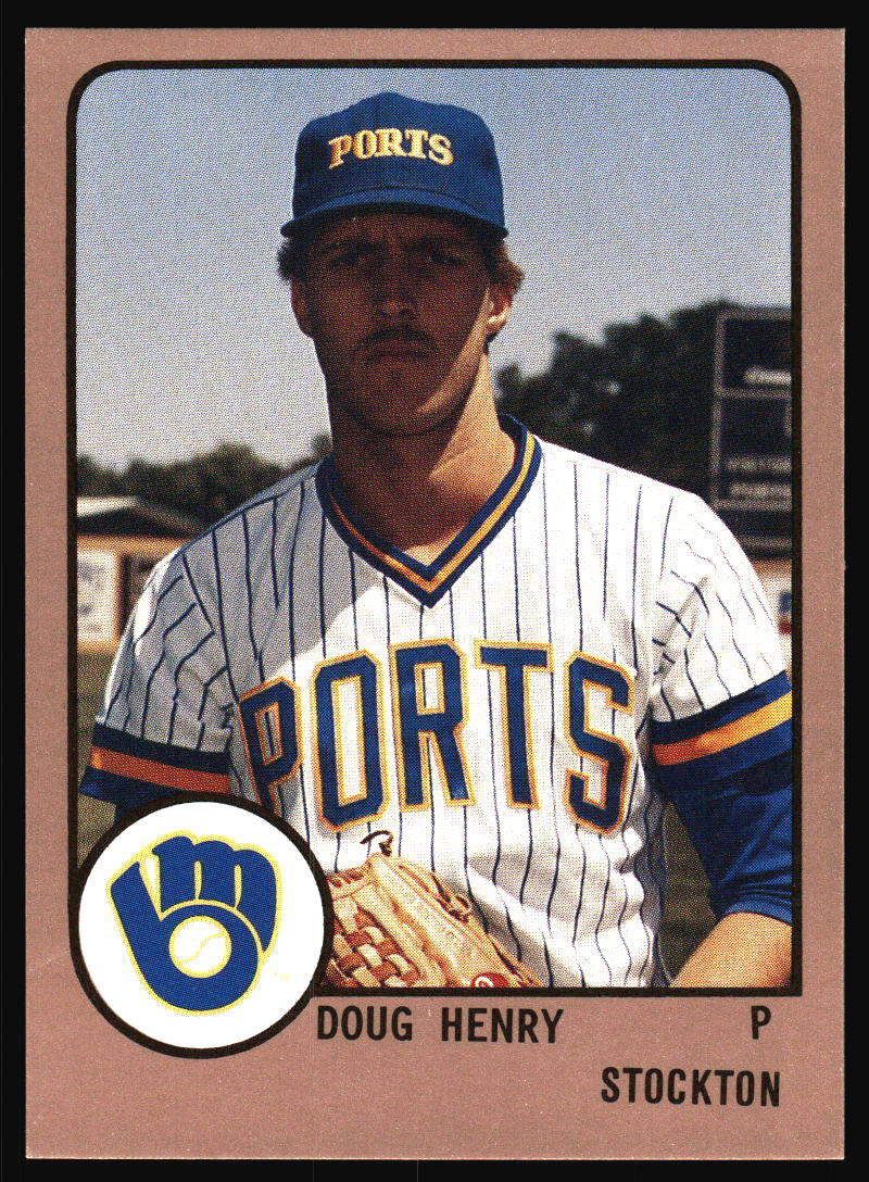 1988 ProCards Doug Henry #747 Stockton Ports