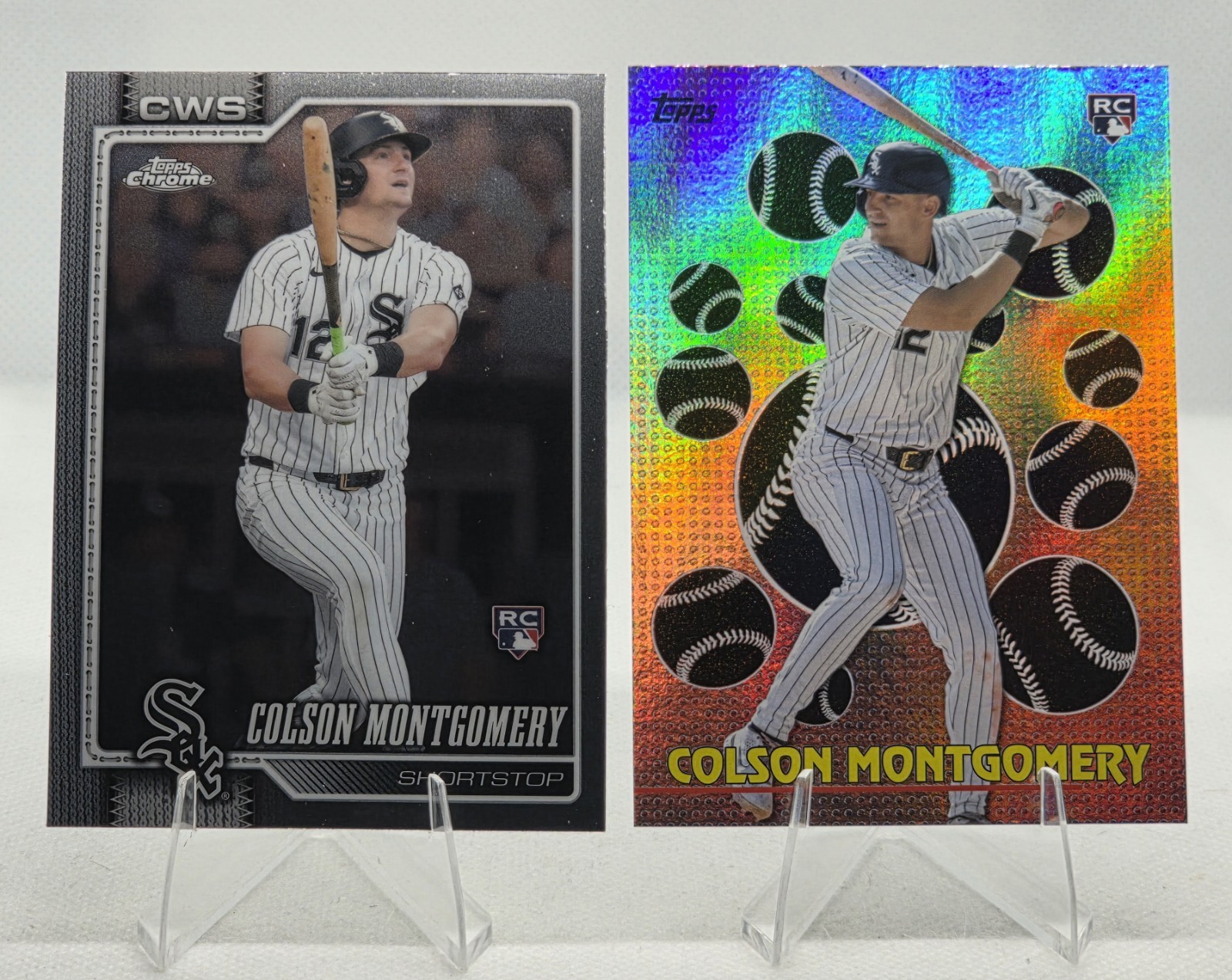 Colson Montgomery RC 2026 Topps Chrome Rookie #259 + Titans Of The Game #TOG-24