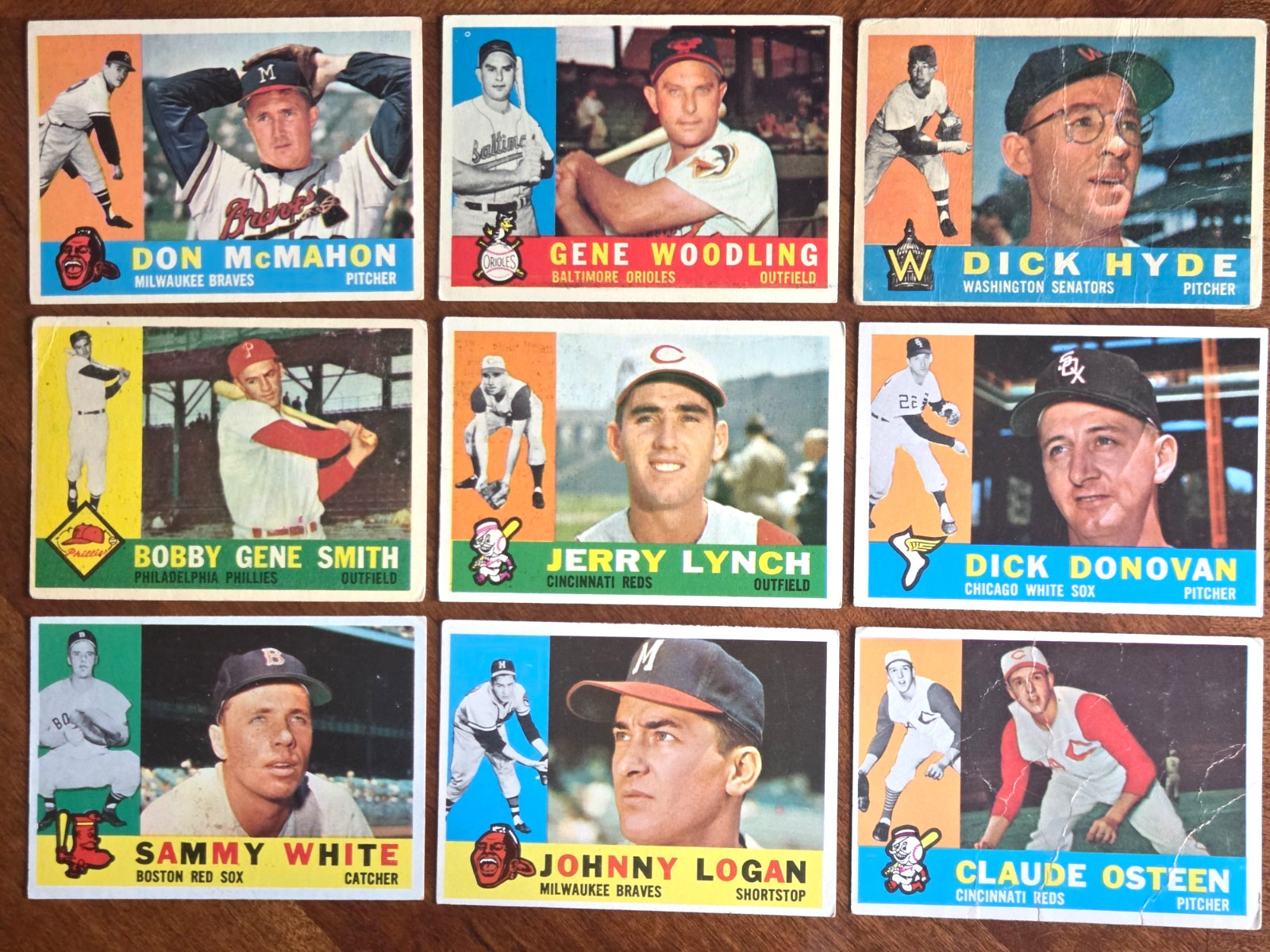 1960 Topps Baseball Starter Set – 210 different cards avg. G-VG, 1 high number