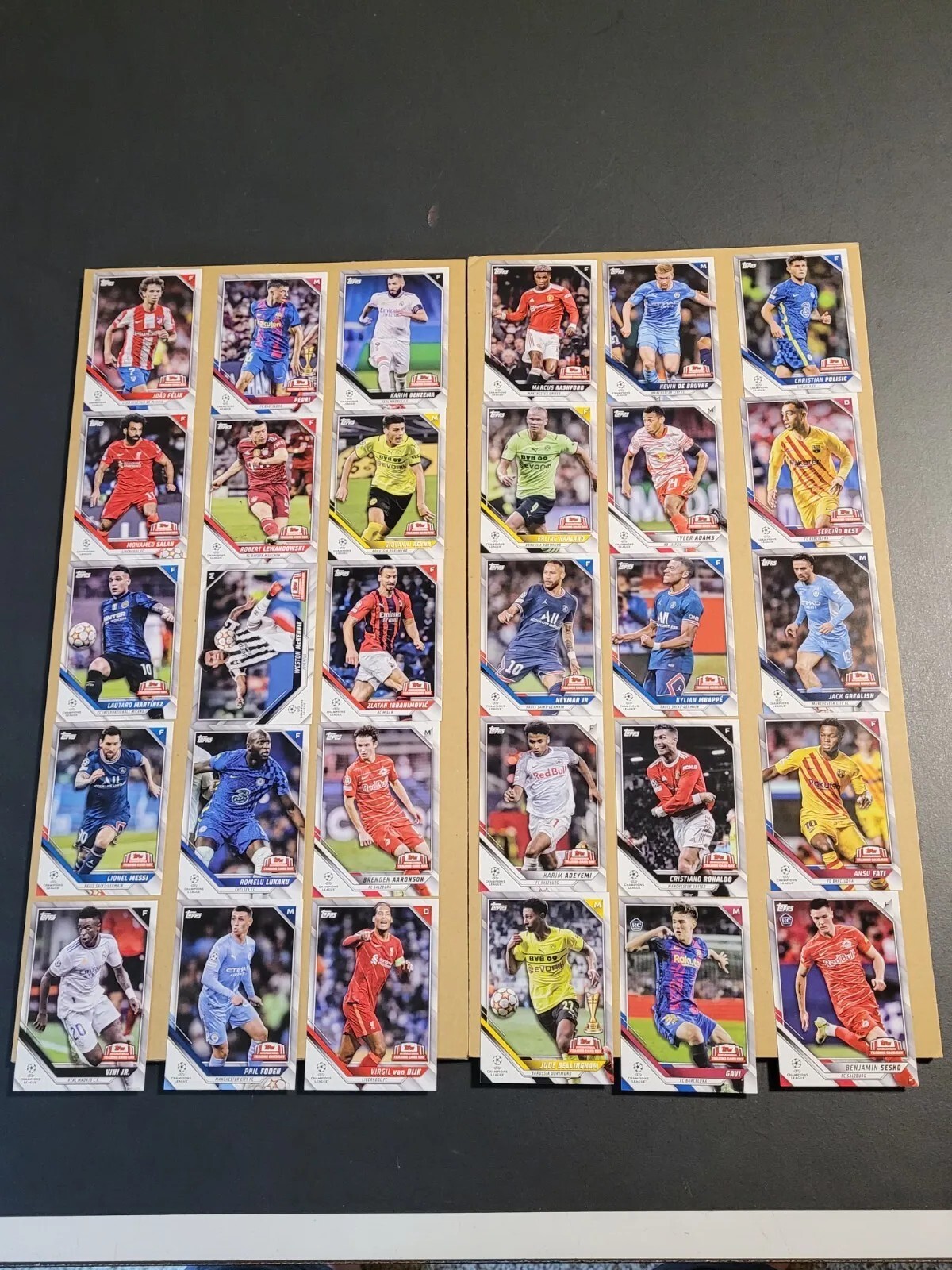 2022 Topps International Trading Card Day Soccer Complete Set CLBC1-30