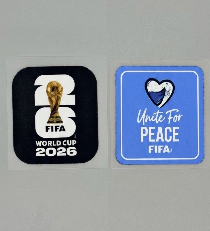 2026 FIFA World Cup Patch Soccer Jersey Iron On Black & Group Stage Round 3