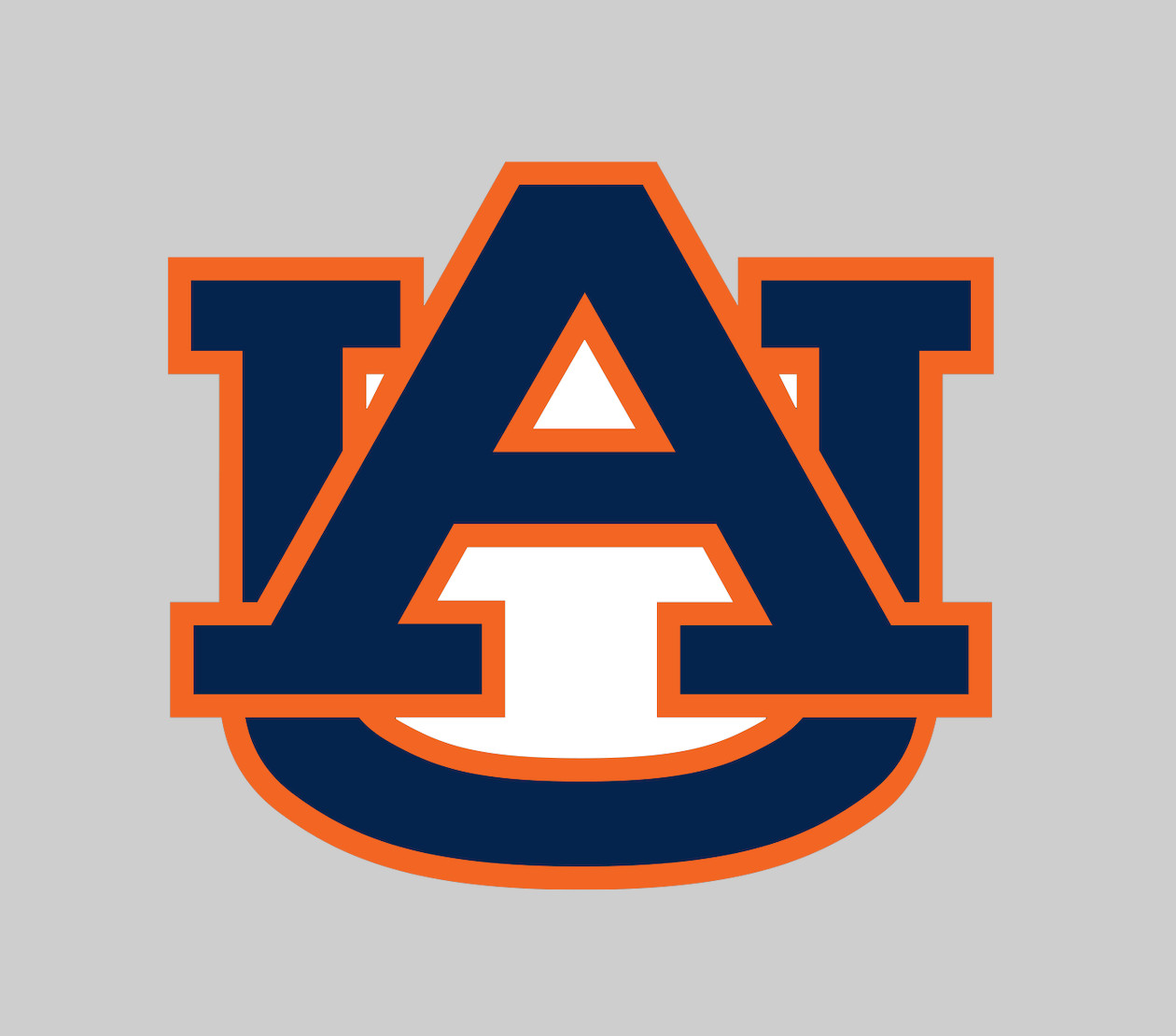 Sticker – Auburn Tigers Logo – Die Cut Laminated Vinyl Decal