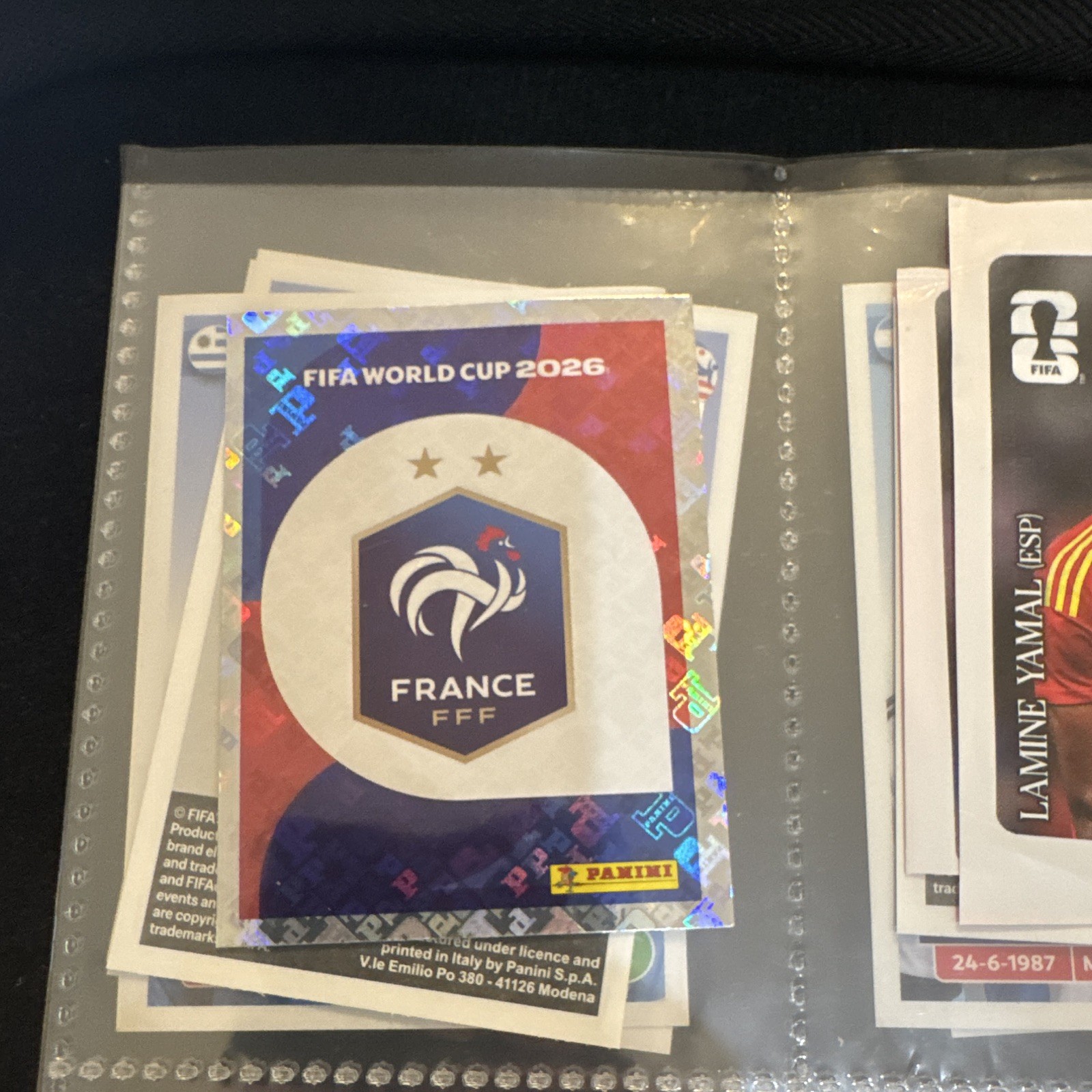 Panini FIFA World Cup 2026 France FFF Team Badge Hologram Sticker FRA 1