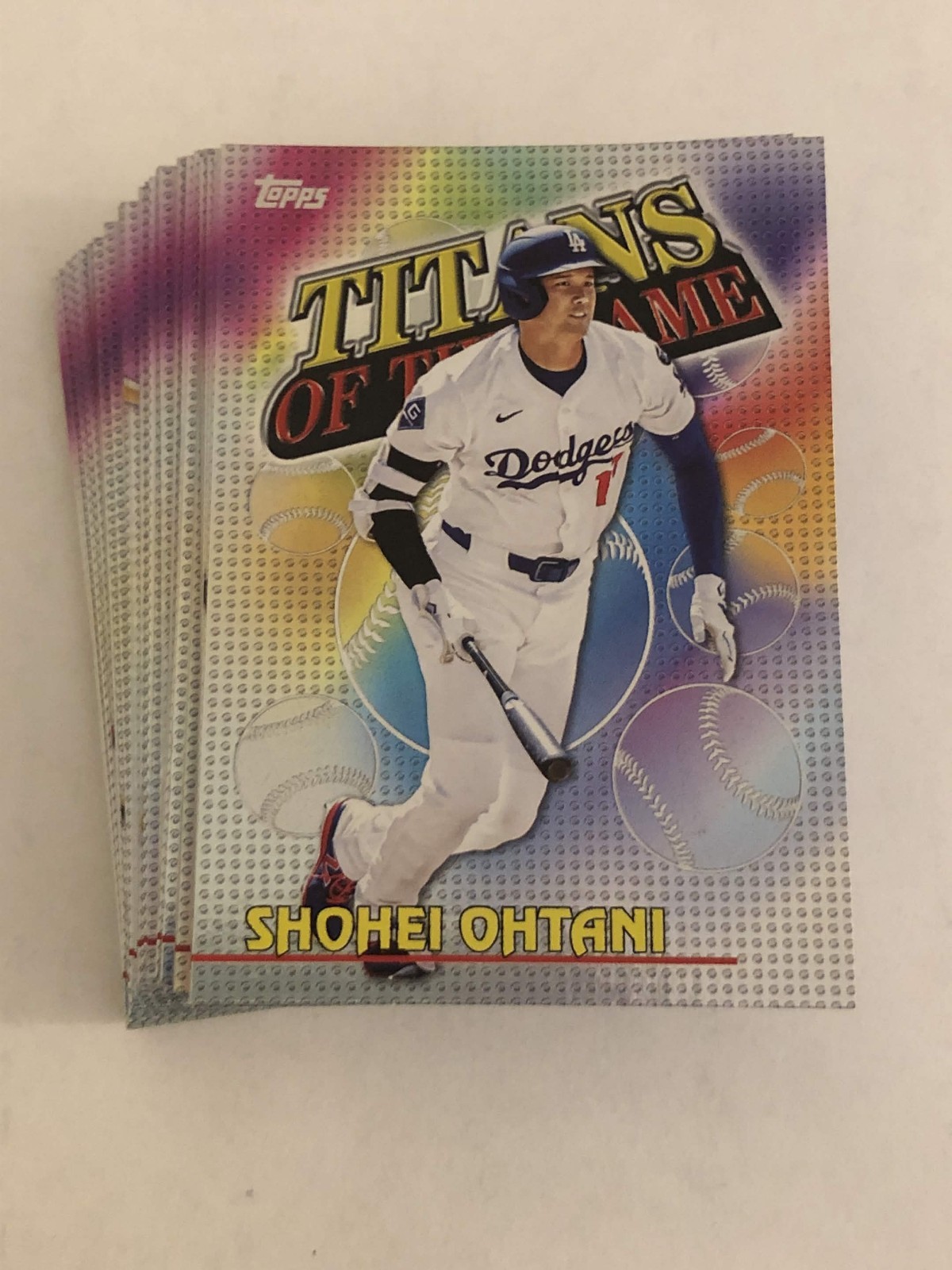 2026 Topps Series 1 Baseball – Titans Of The Game – Complete Your Set You Pick