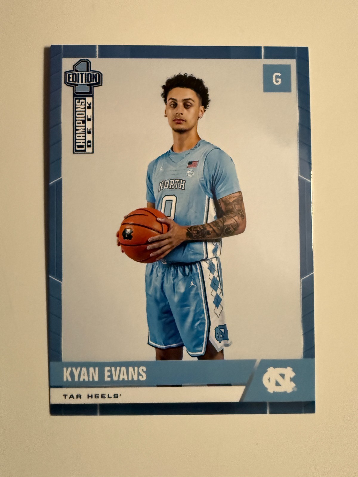 2025-26 Champions Deck NORTH CAROLINA TAR HEELS singles – choose from list