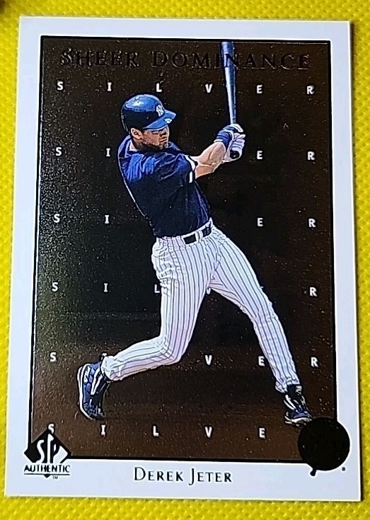 1998 SP Sheer Dominance Silver # SD41 Derek Jeter Card New York Yankees