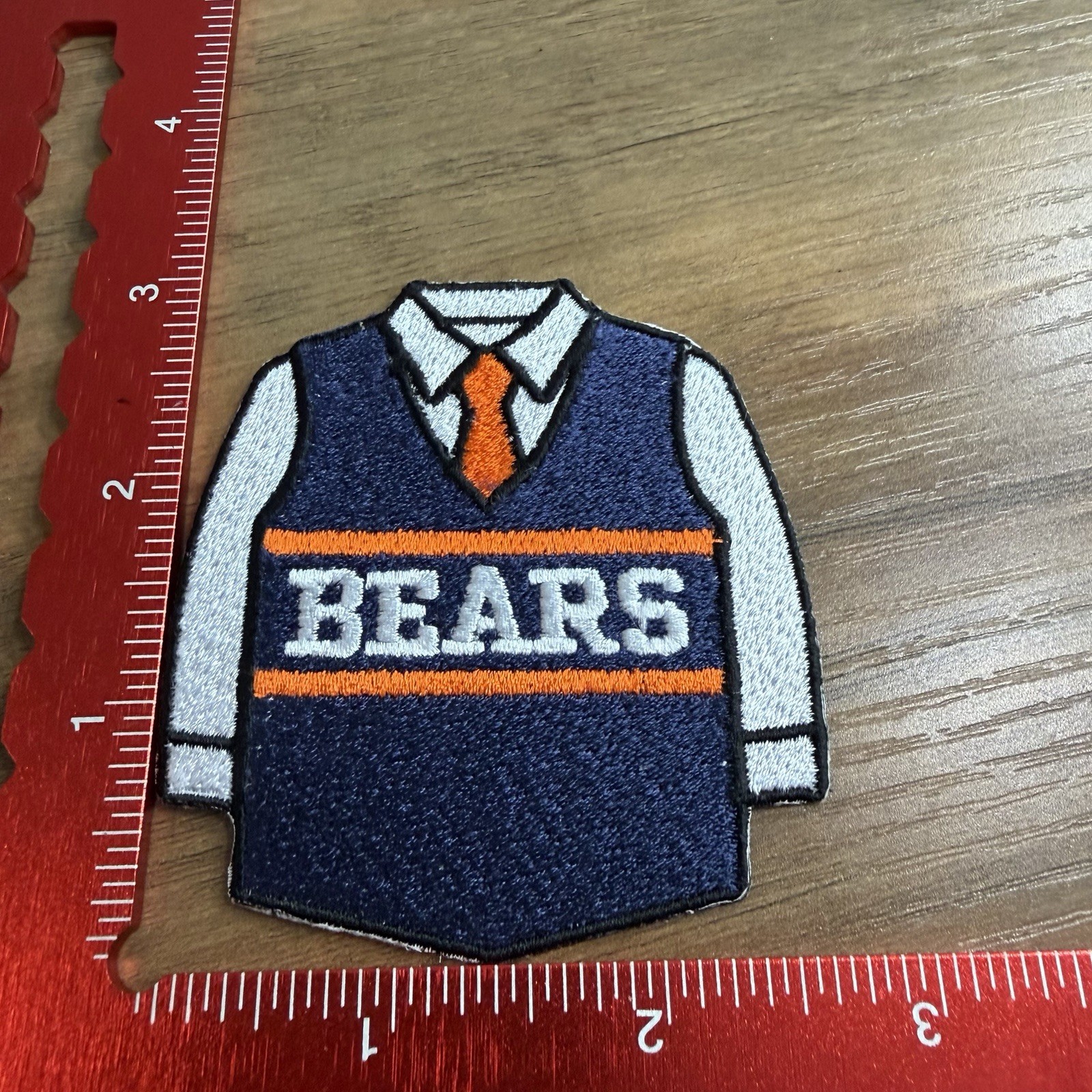 Chicago Football Team Legendary Coach Vest Souvenir Streetwear Gift Patch (3 in)