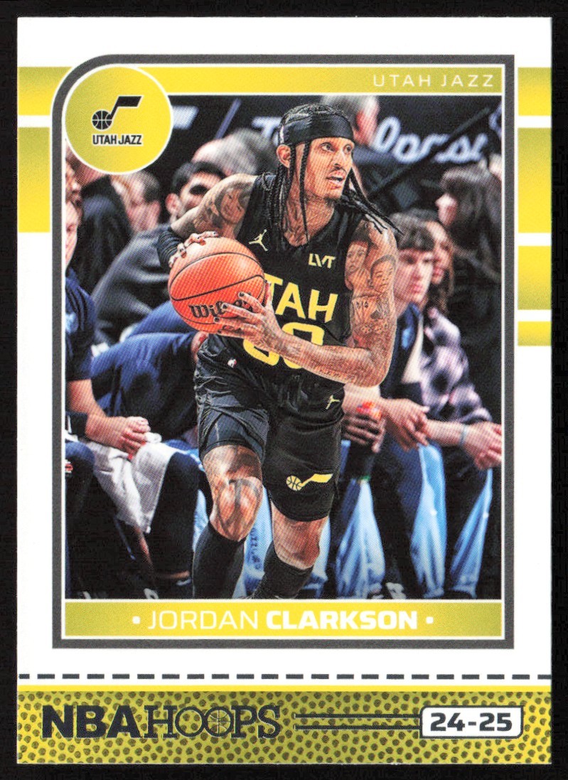2024-25 NBA Hoops Panini Jordan Clarkson Utah Jazz #2