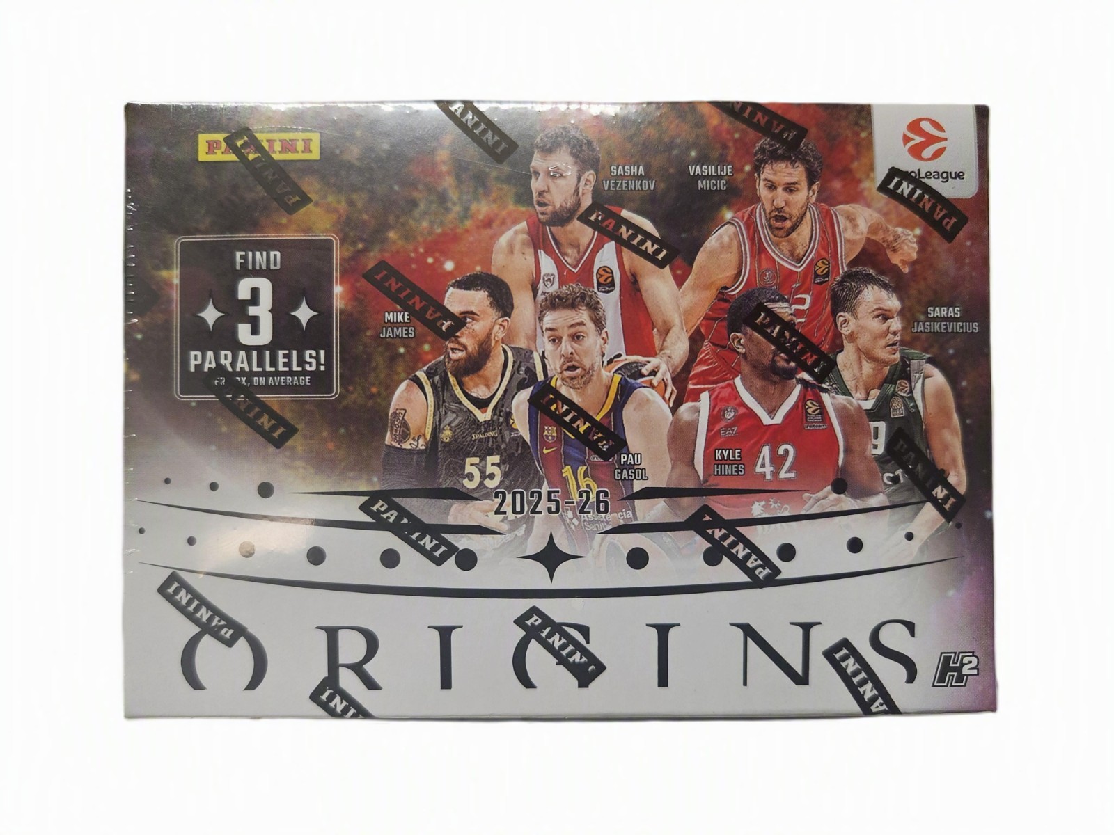 2025-26 Panini Origins EuroLeague Basketball H2 Box – Factory Sealed