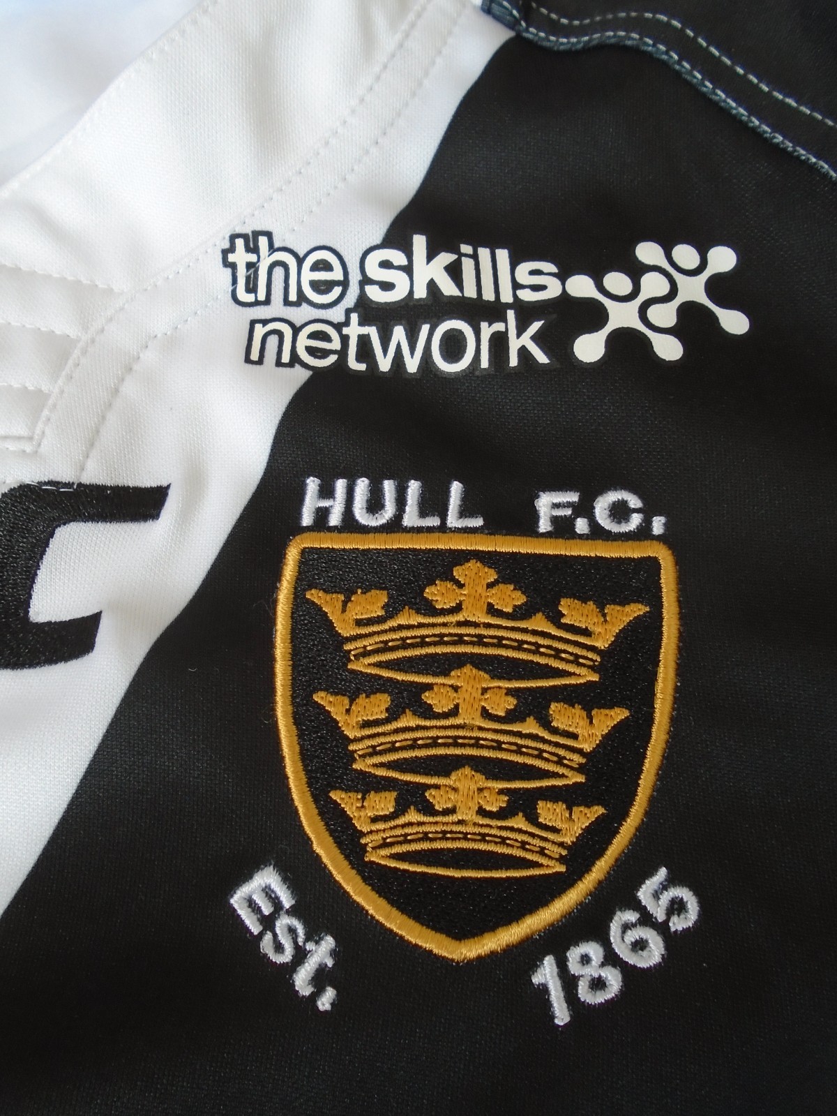 Hull FC 2016 Home Shirt White Challenge Cup Wembley Men’s UK S Free UK P+P