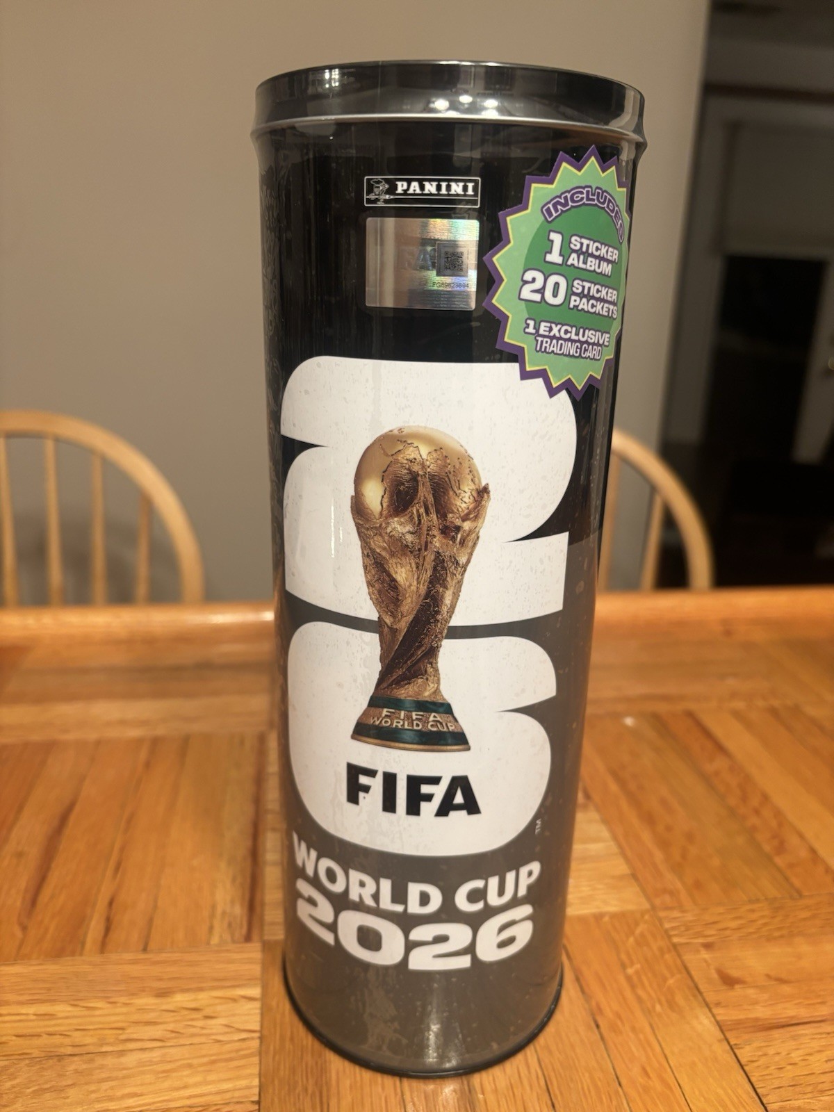FIFA World Cup 2026 Panini Sticker Tin Set – 100% Factory Sealed