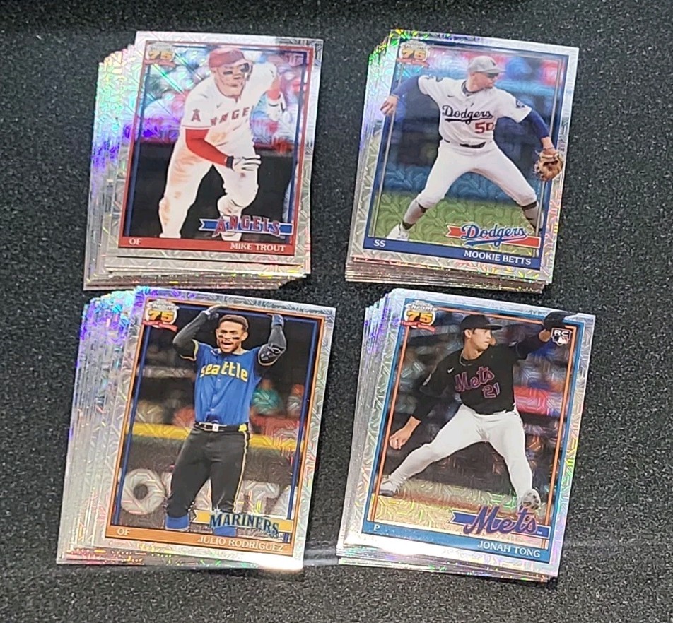 2026 TOPPS SERIES 1 ’91 TOPPS SILVER PACK CHROME – SINGLES, YOU PICK
