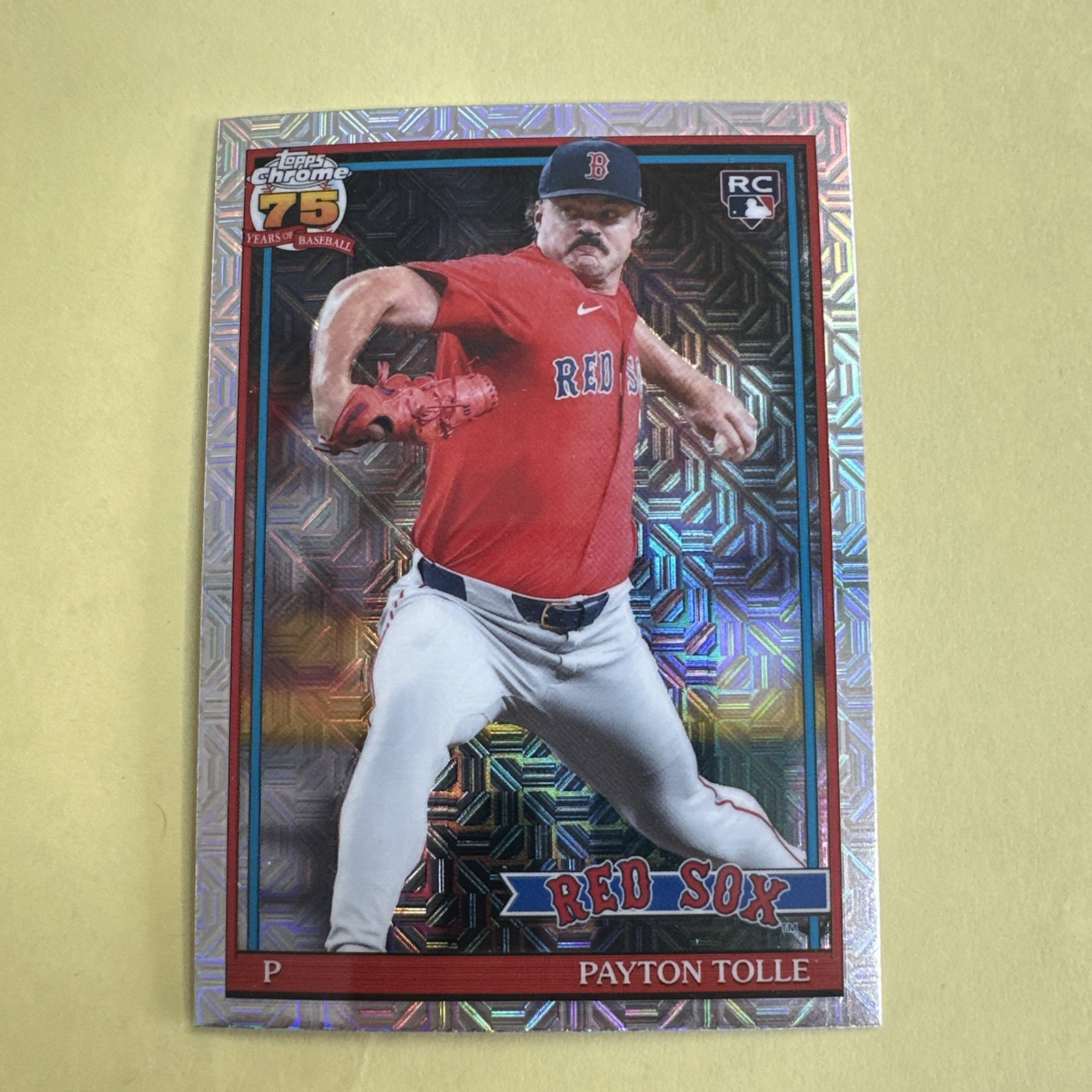 2026 Topps Series 2 Silver Pack Mojo Refractor #91C2-31 Payton Tolle Red Sox