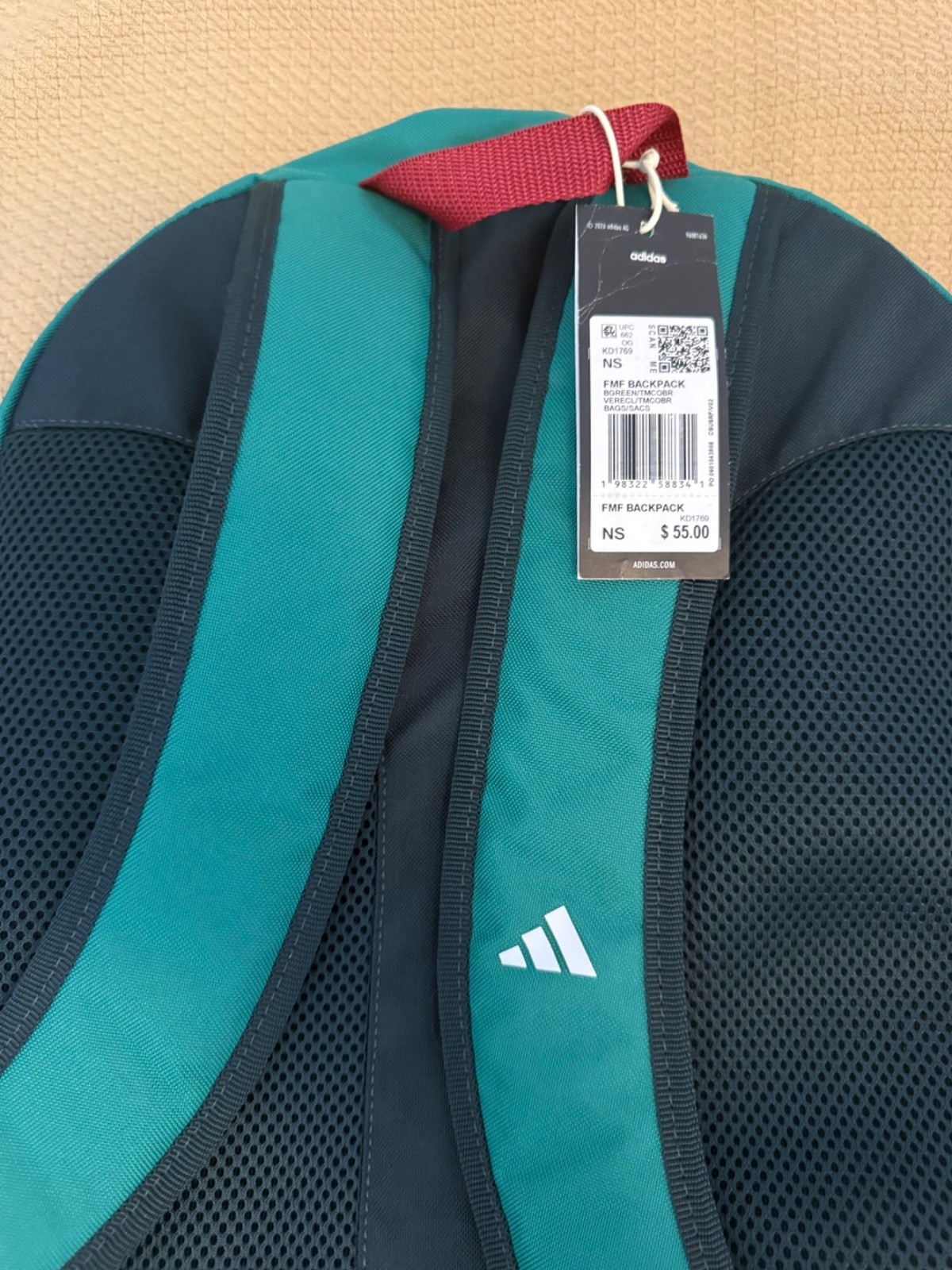 Adidas 2026 World Cup Mexico 26 Bold Green Backpack BRAND NEW