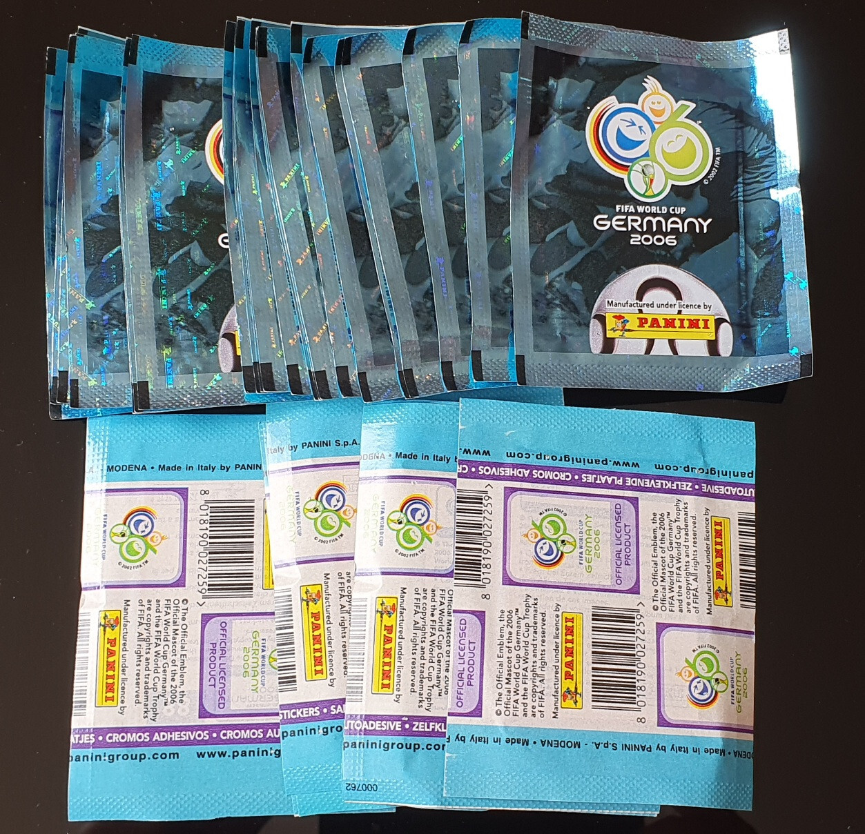 Panini World Cup Germany 2006 – 30 sticker packs/bustine/bags, RC Messi/Ronaldo?