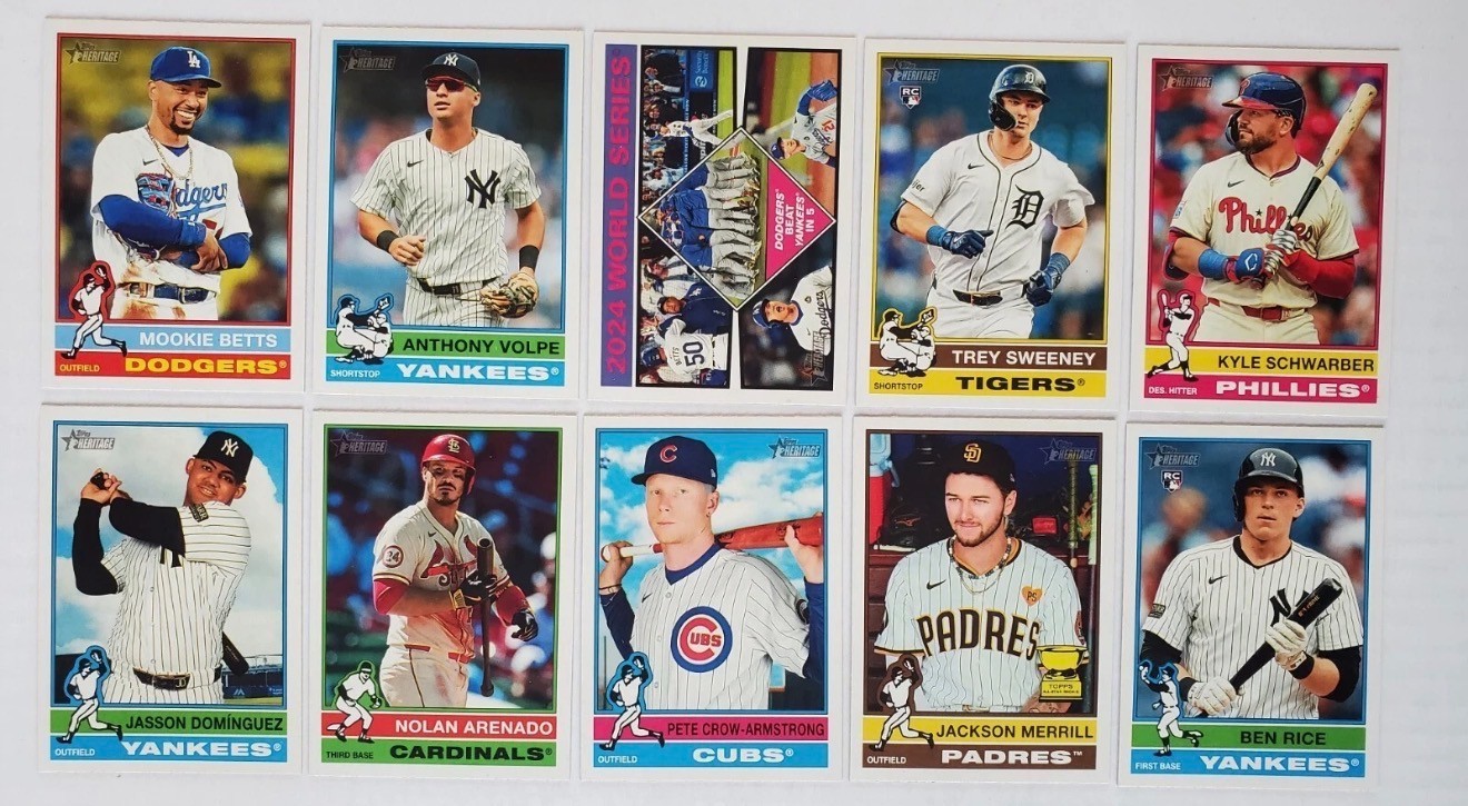 2025 Topps Heritage SHORT PRINTS SP #401-500 Pick your Card / Complete your Set