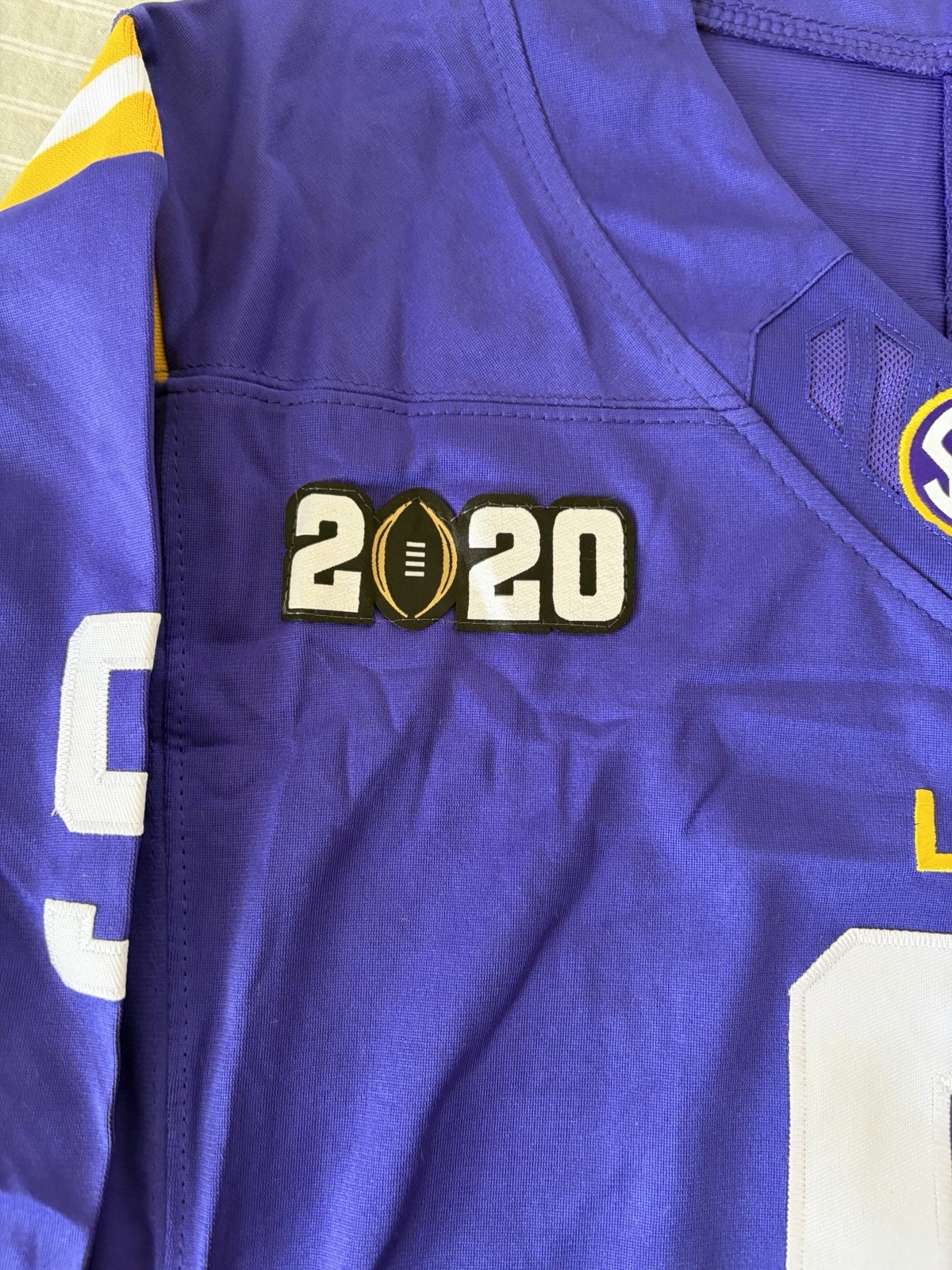 Joe Burrow LSU Tigers 2020 National Championship Jersey! SHIPS SAME DAY!