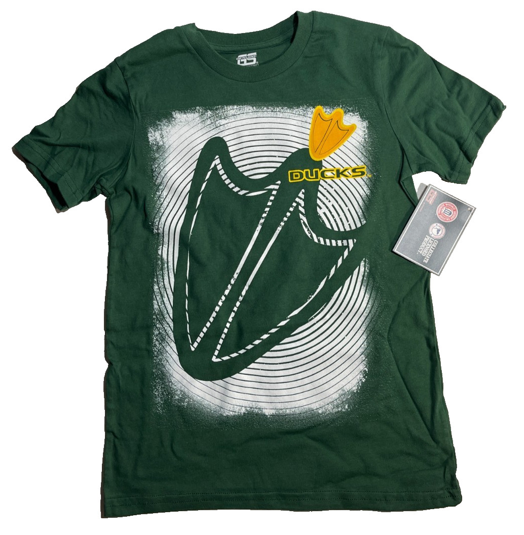 Oregon Ducks Youth Graphic T-Shirt – Green S(8), M(10/12),L(14/16),XL(18/20) NEW