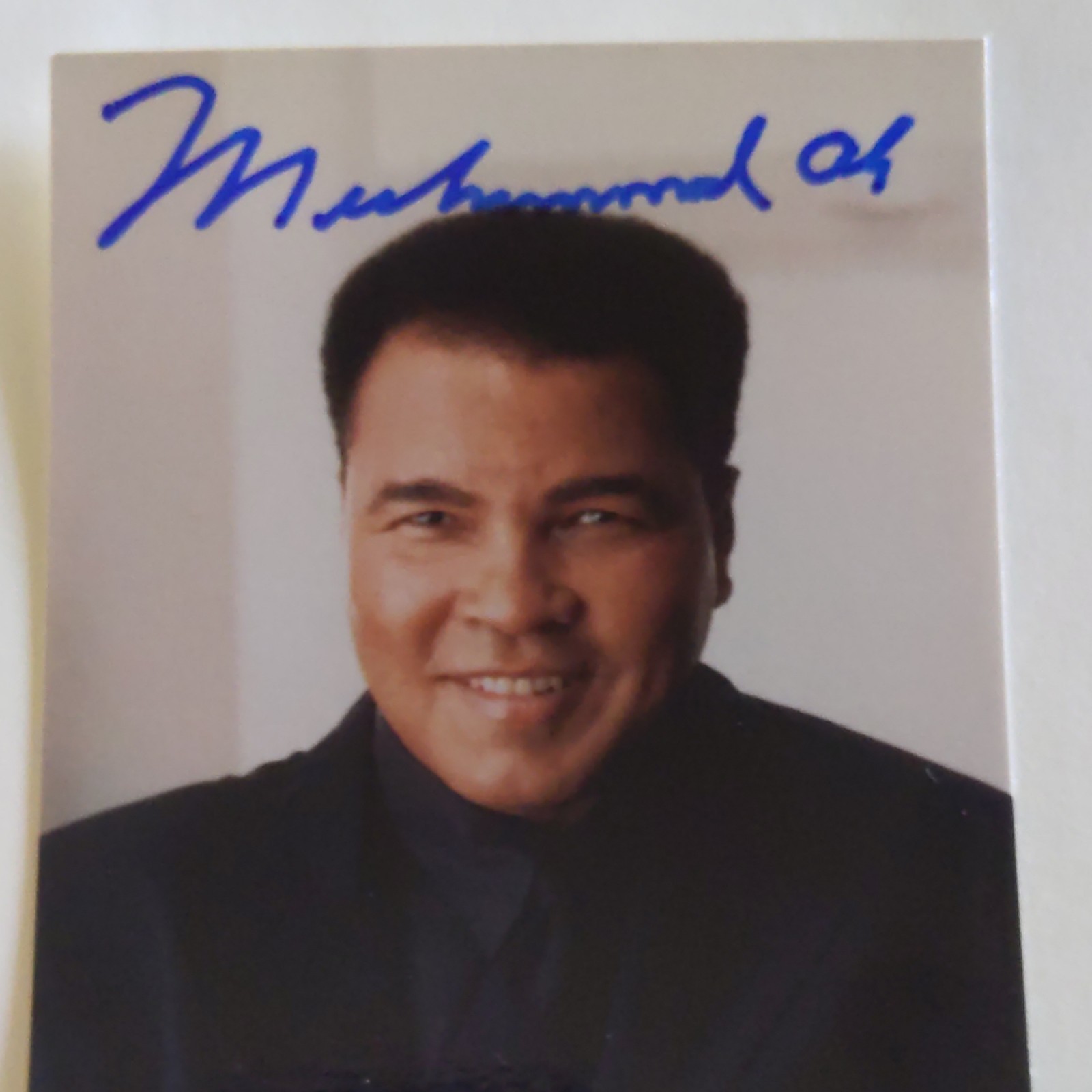 signed ali picture and book by hana ali