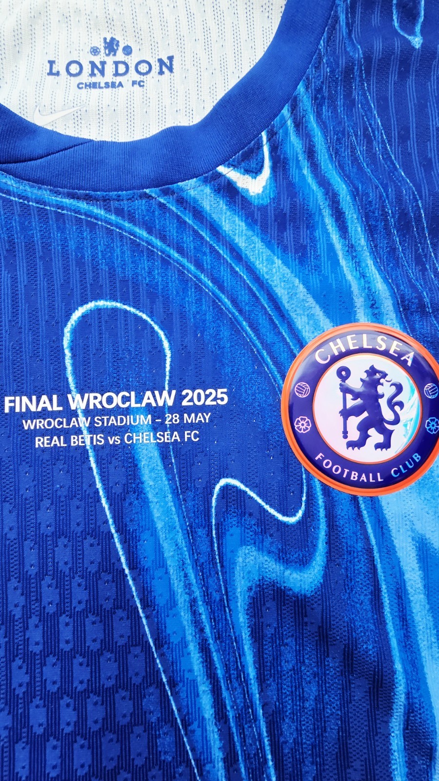 2024/25 Nike Chelsea FC #20 PALMER UEFA Conference Cup Winner Match Authentic