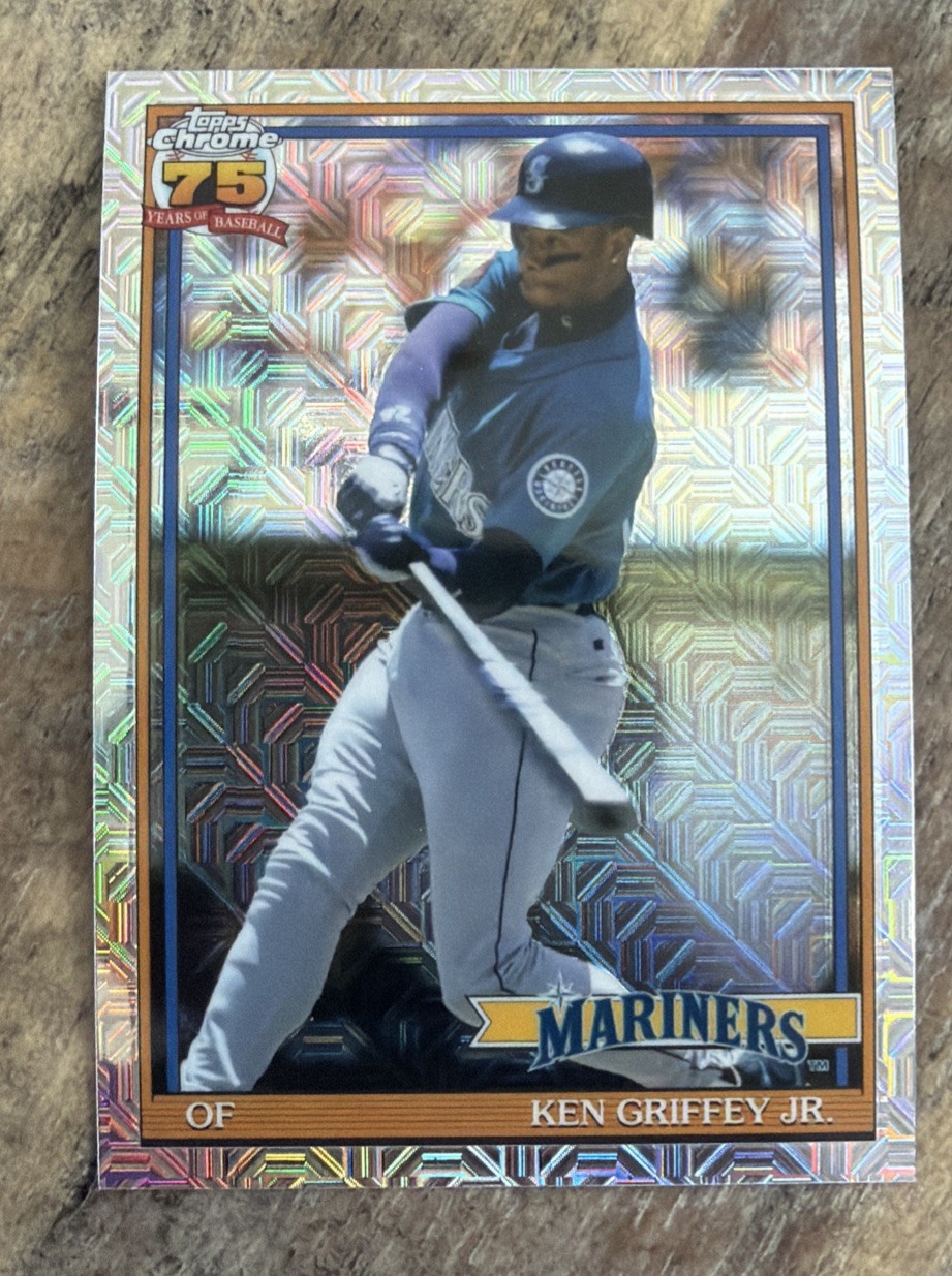 Ken Griffey Jr. 2026 Topps Series 1 Silver Pack Mojo Refractor #91C-51 Mariners
