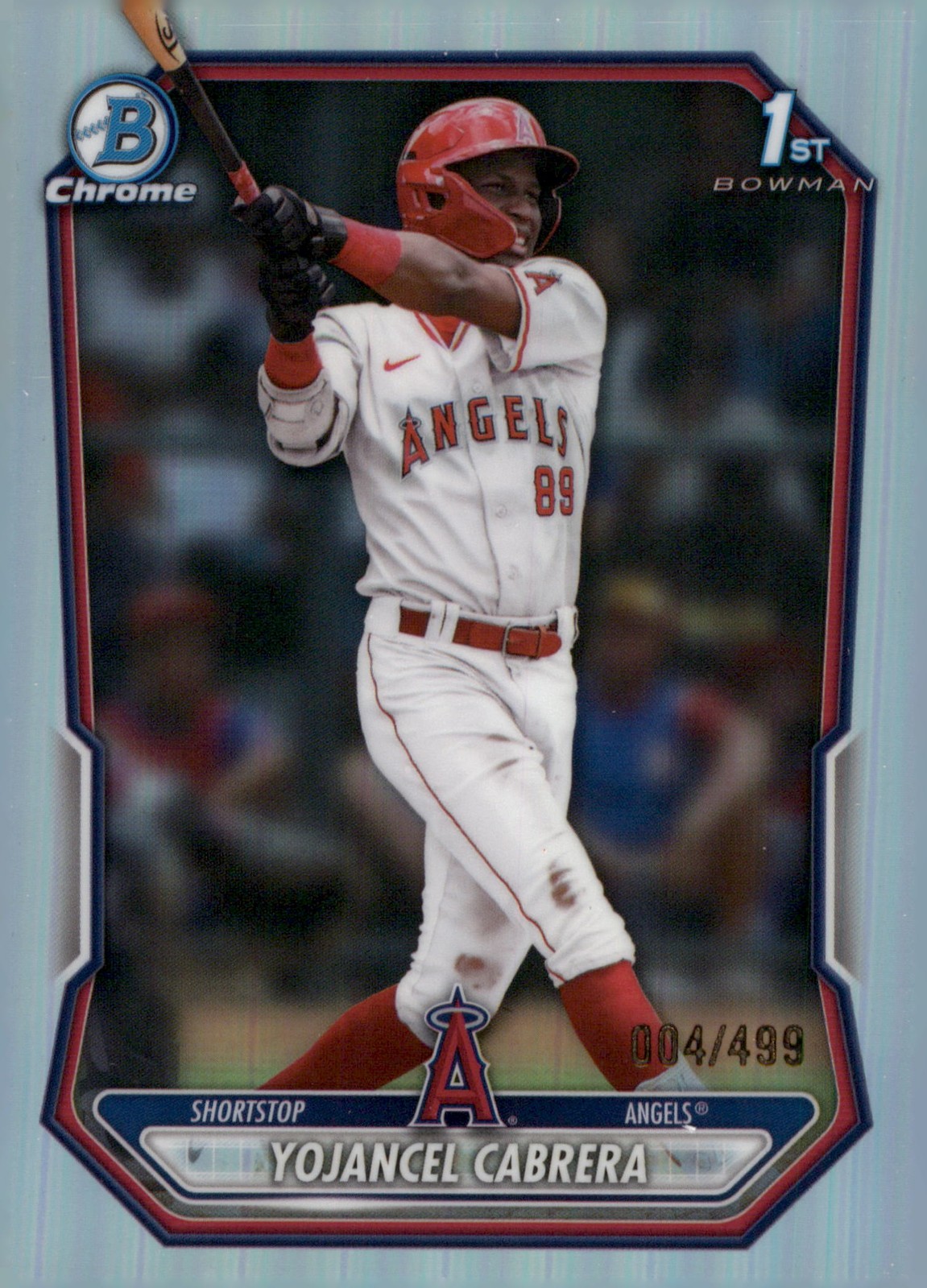 2026 Bowman #BCP-3 Yojancel Cabrera Chrome Prospects Refractor #/499