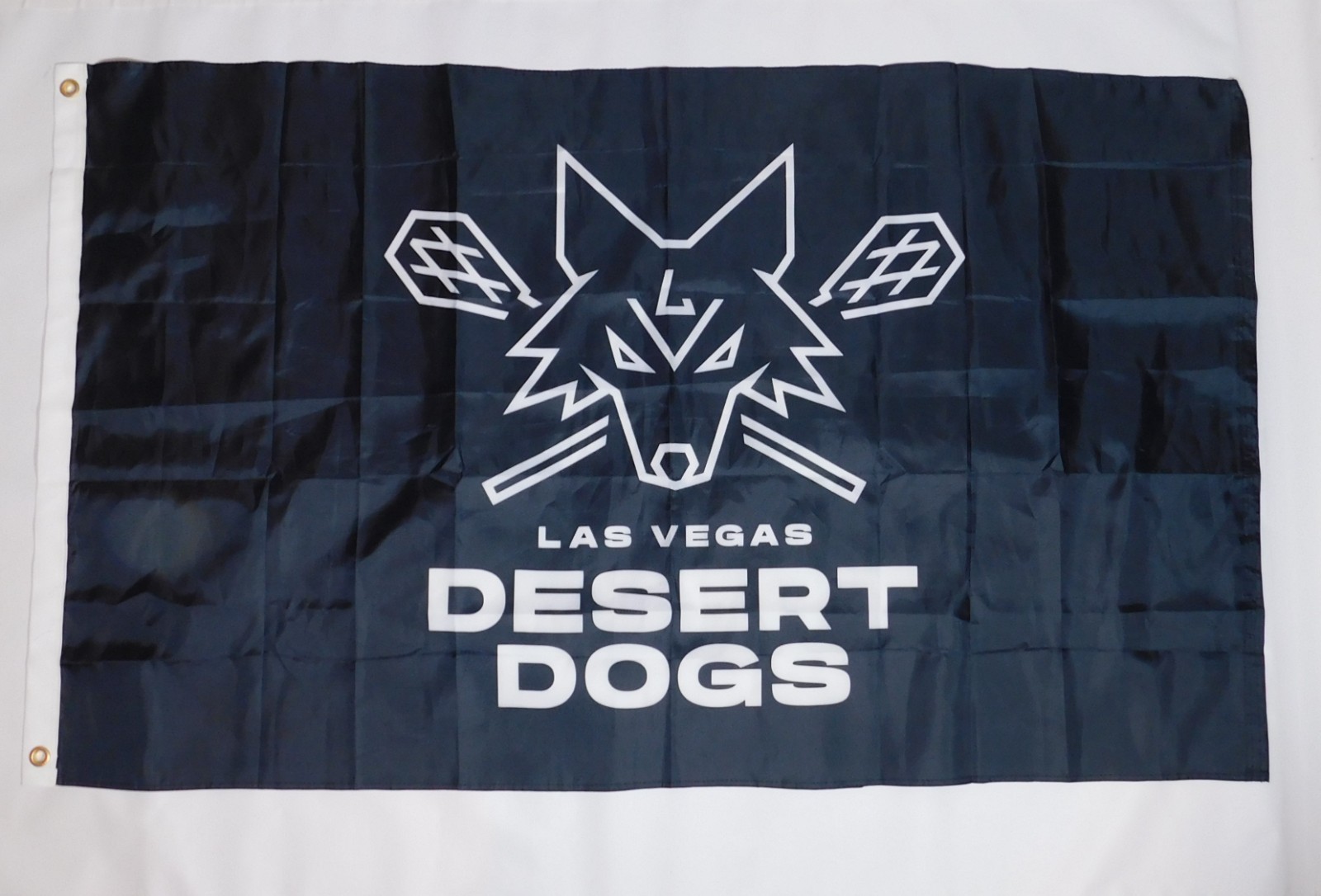 LAS VEGAS DESERT DOGS NLL Lacrosse team Logo Flag Banner 60″ x 36″ With Grommets