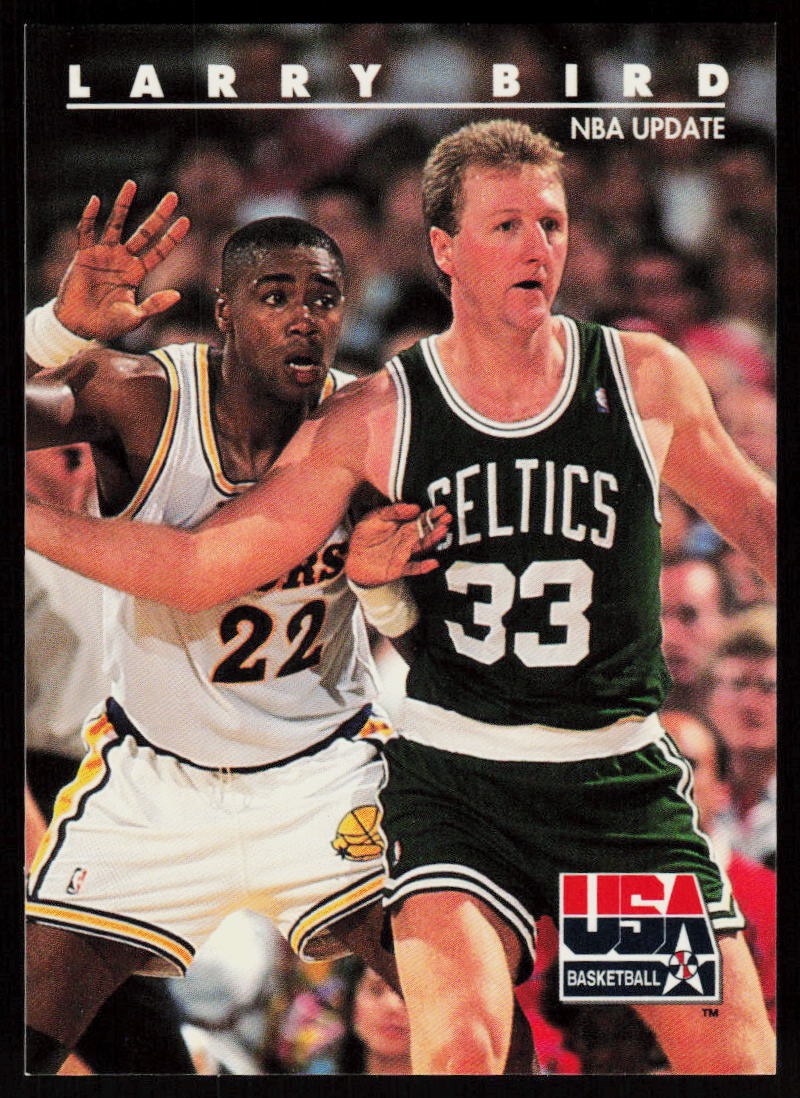 1992 SkyBox USA Larry Bird #10 BASKETBALL CARD USA