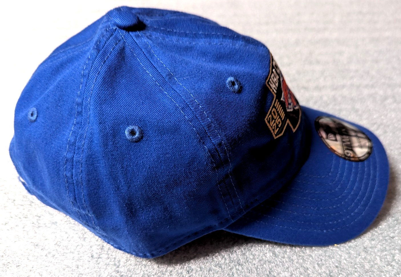 New Era Adult 9Twenty NY Knicks 2026 Champions Hat W/NBA Collector Patch- NEW!!