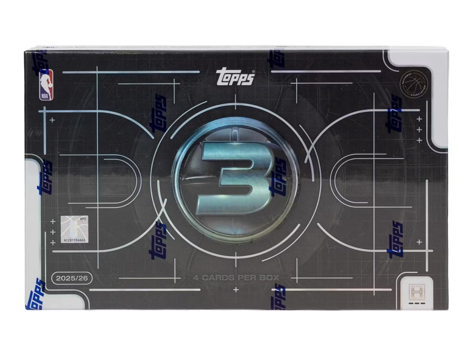 2025-26 TOPPS THREE BASKETBALL HOBBY BOX – BRAND NEW – FREE SHIPPING 🔥🔥🔥